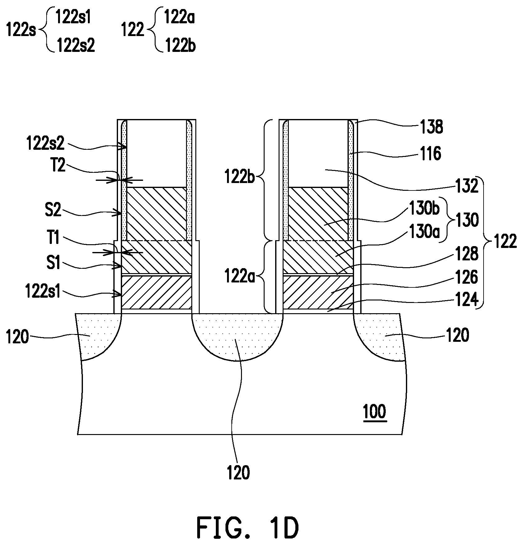 Patent US11805644 Figure 4 – Manufacturing method of memory device
