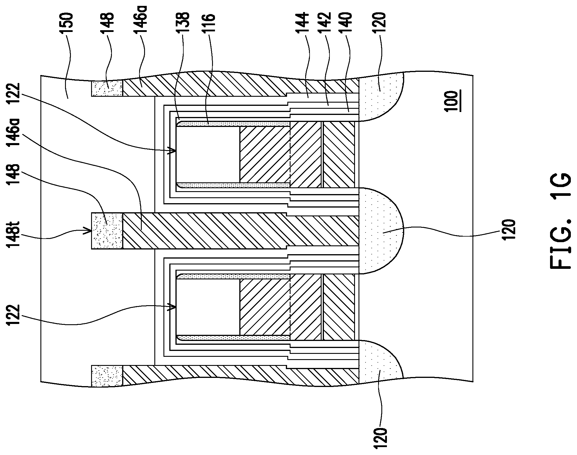 Patent US11805644 Figure 7 – Manufacturing method of memory device