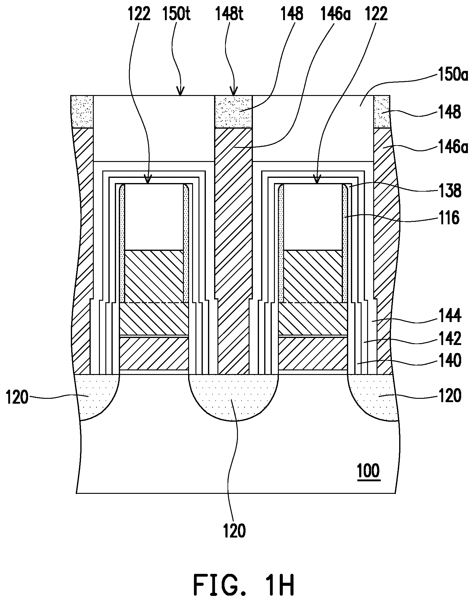 Patent US11805644 Figure 8 – Manufacturing method of memory device