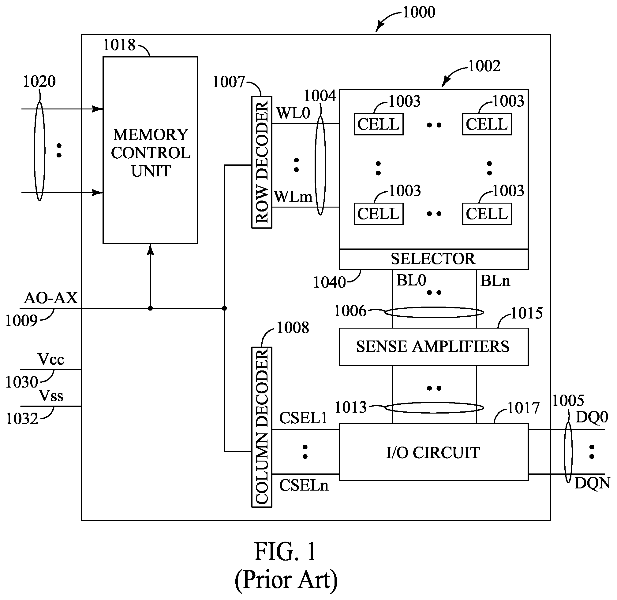 Patent US11805645 — Integrated assemblies having rugged material fill, and methods of forming integrated assemblies — Figure 1
