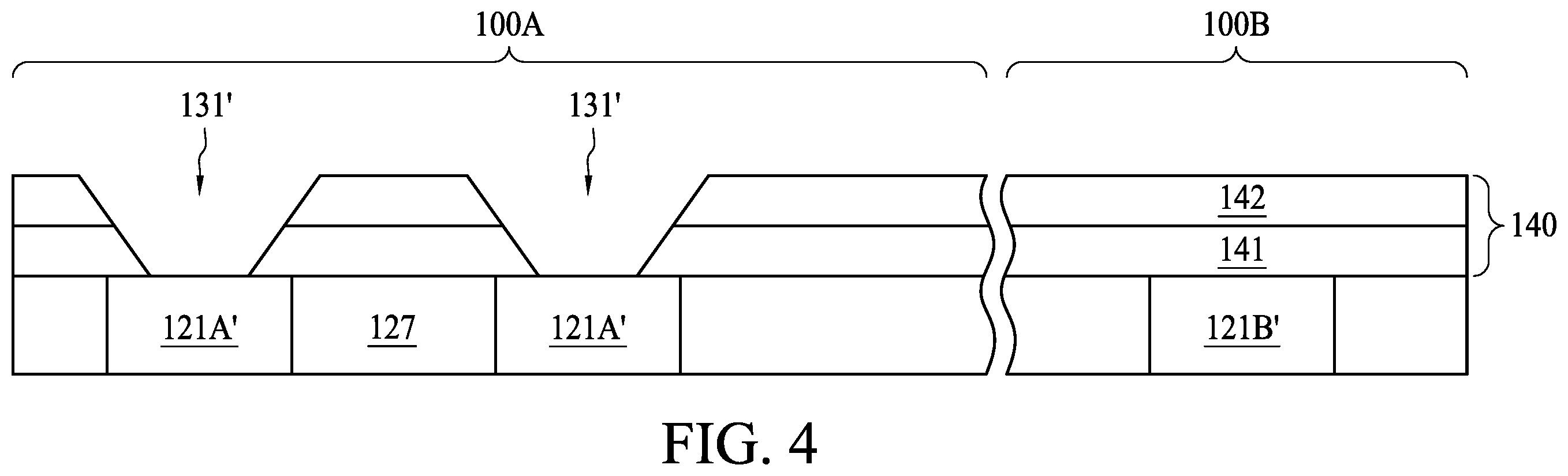 Patent US11805660 Figure 4 – Semiconductor structure