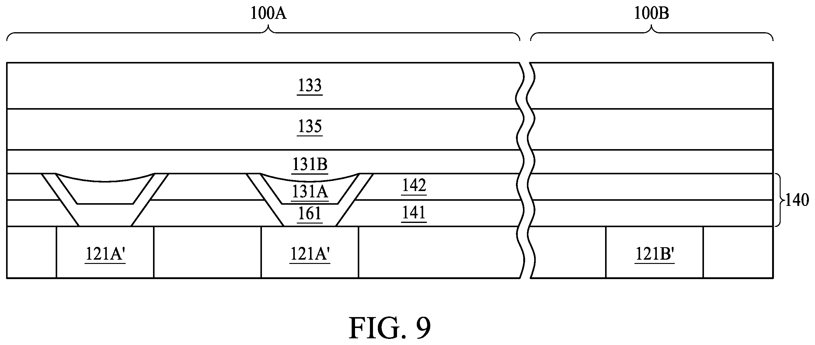 Patent US11805660 Figure 9 – Semiconductor structure