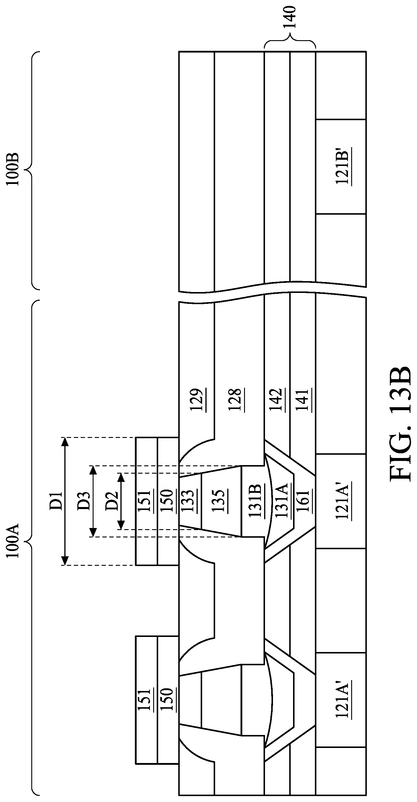 Patent US11805660 Figure 14 – Semiconductor structure