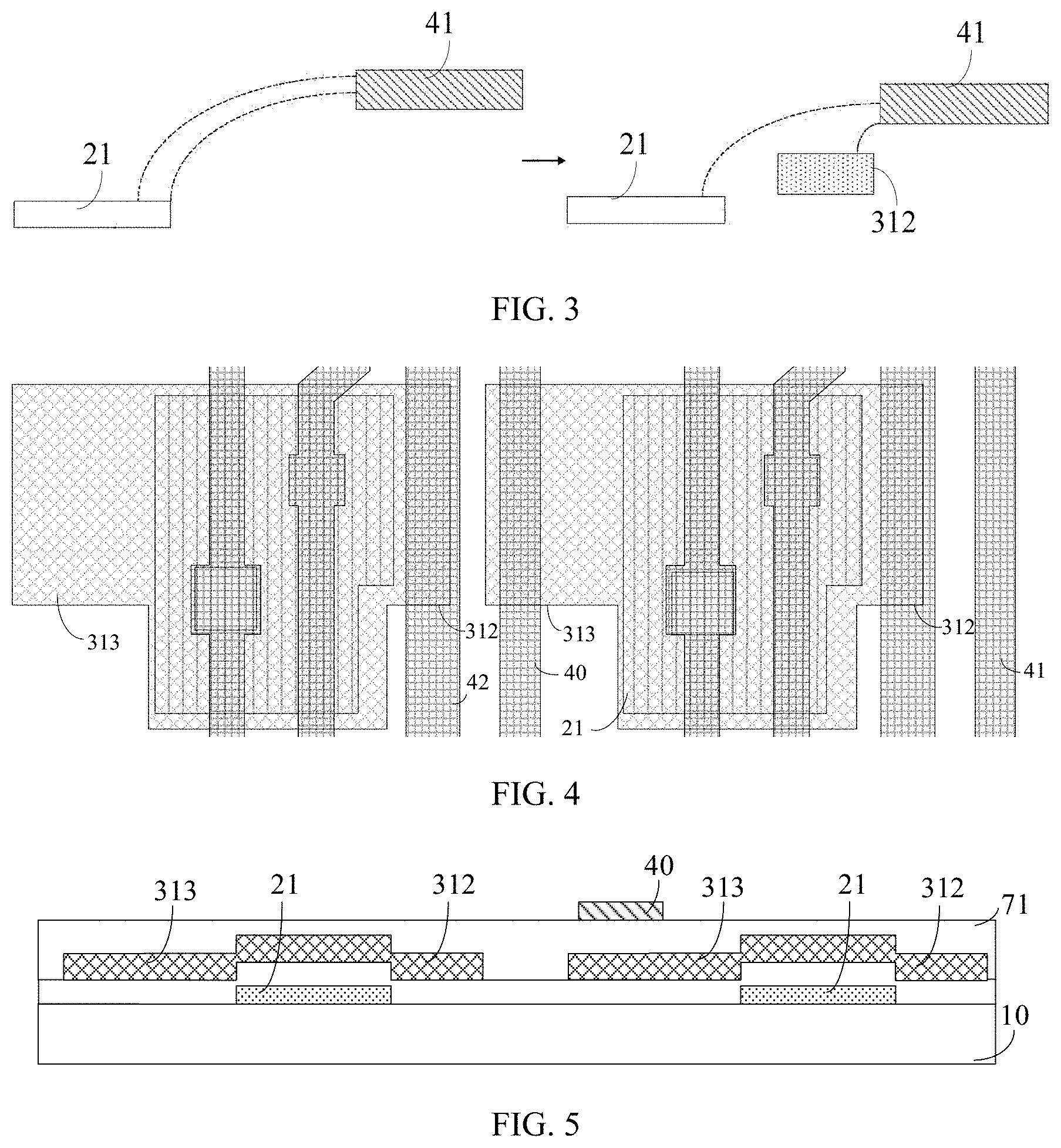 Patent US11805682 Figure 3 – Organic light emitting diode display substrate comprising a second capacitor plate, a first capacitor plate and a data line sequentially disposed from a base substrate, manufacturing method thereof, and display device comprising the same