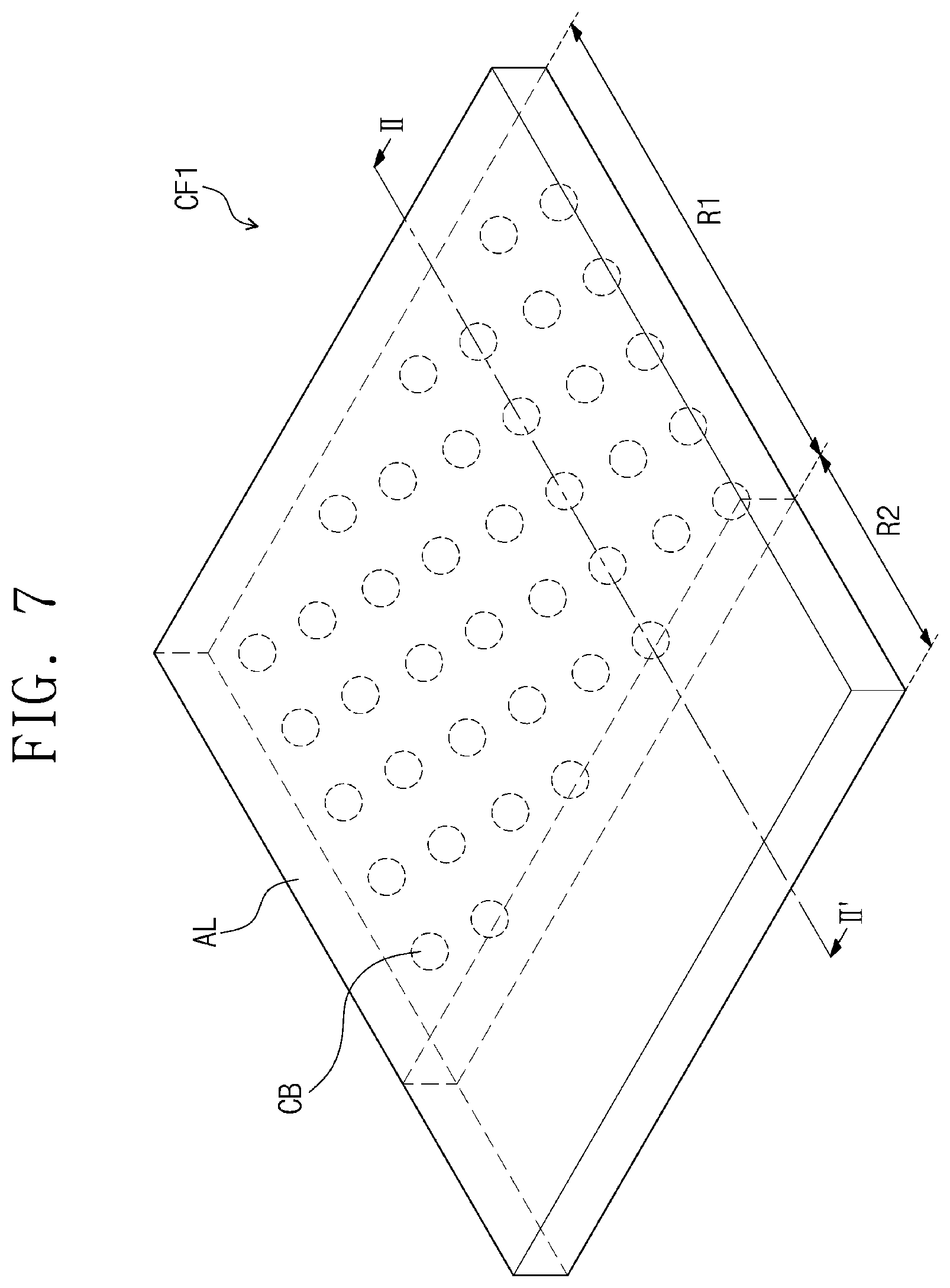 Patent US11805685 Figure 8 – Electronic device including conductive adhesive layer