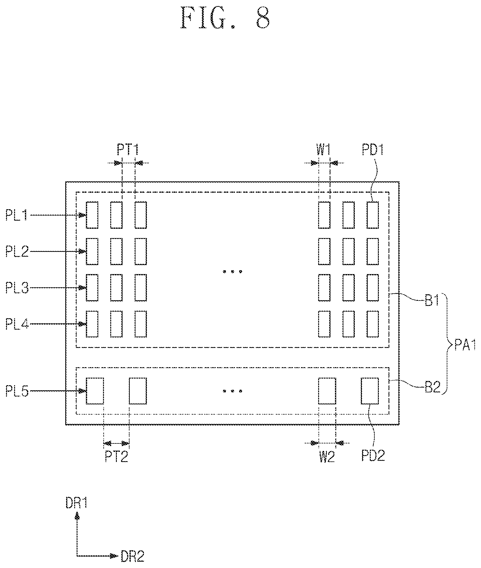 Patent US11805685 Figure 9 – Electronic device including conductive adhesive layer