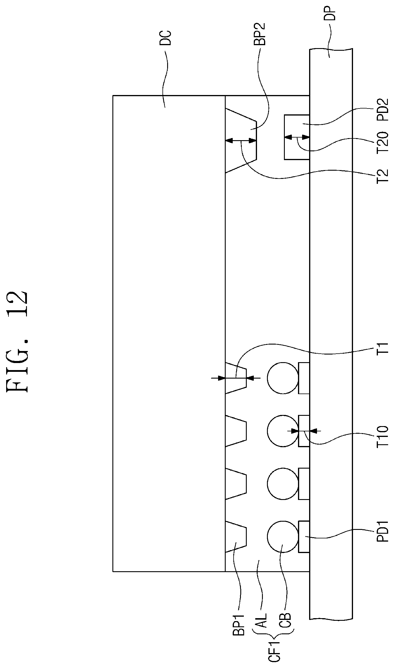 Patent US11805685 Figure 16 – Electronic device including conductive adhesive layer