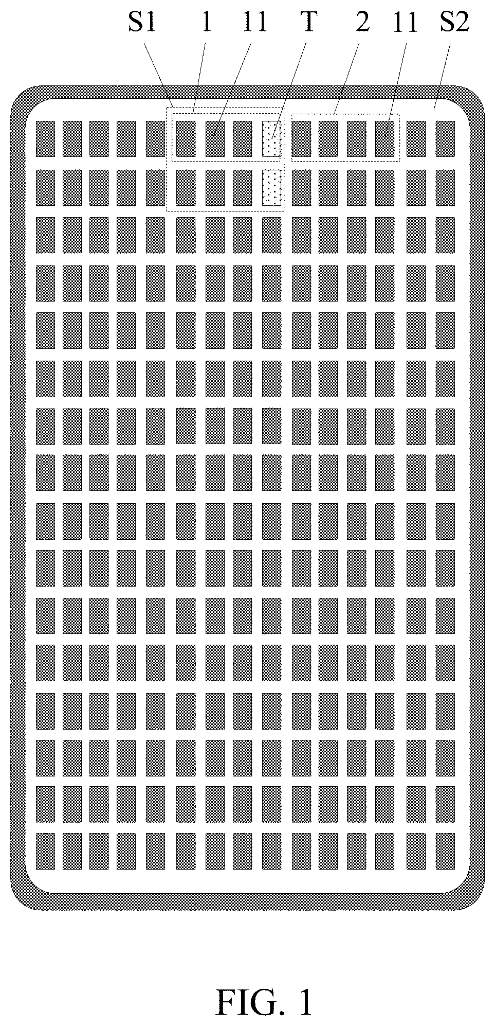 Patent US11805692 Figure 1 – Electroluminescent display panel, display apparatus and image acquisition method