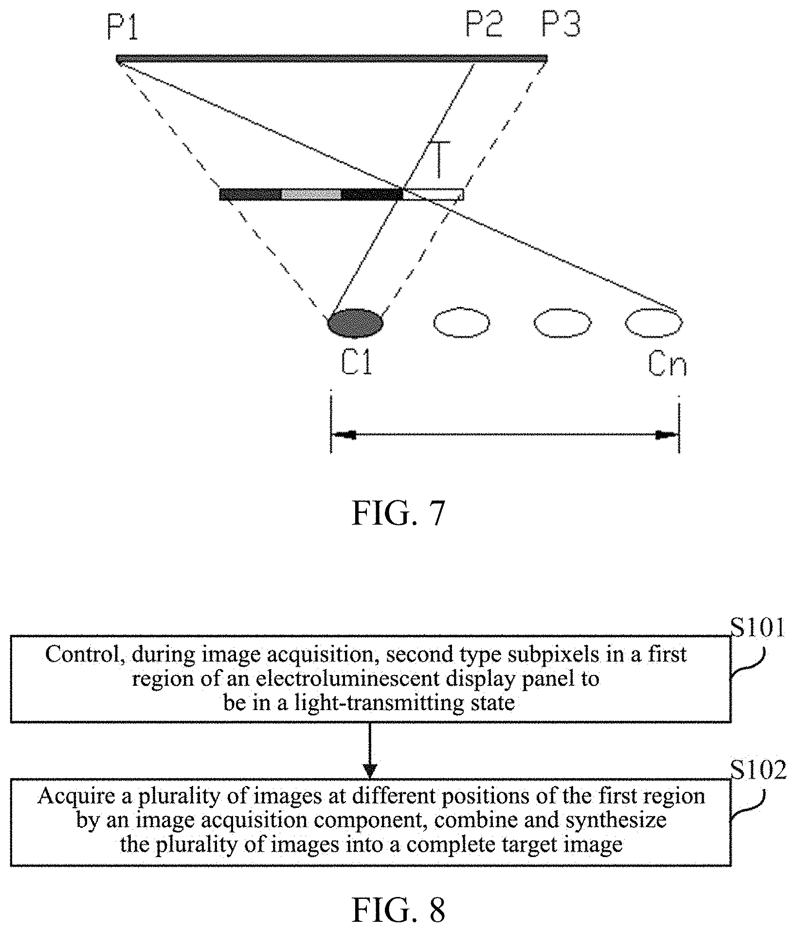 Patent US11805692 Figure 4 – Electroluminescent display panel, display apparatus and image acquisition method