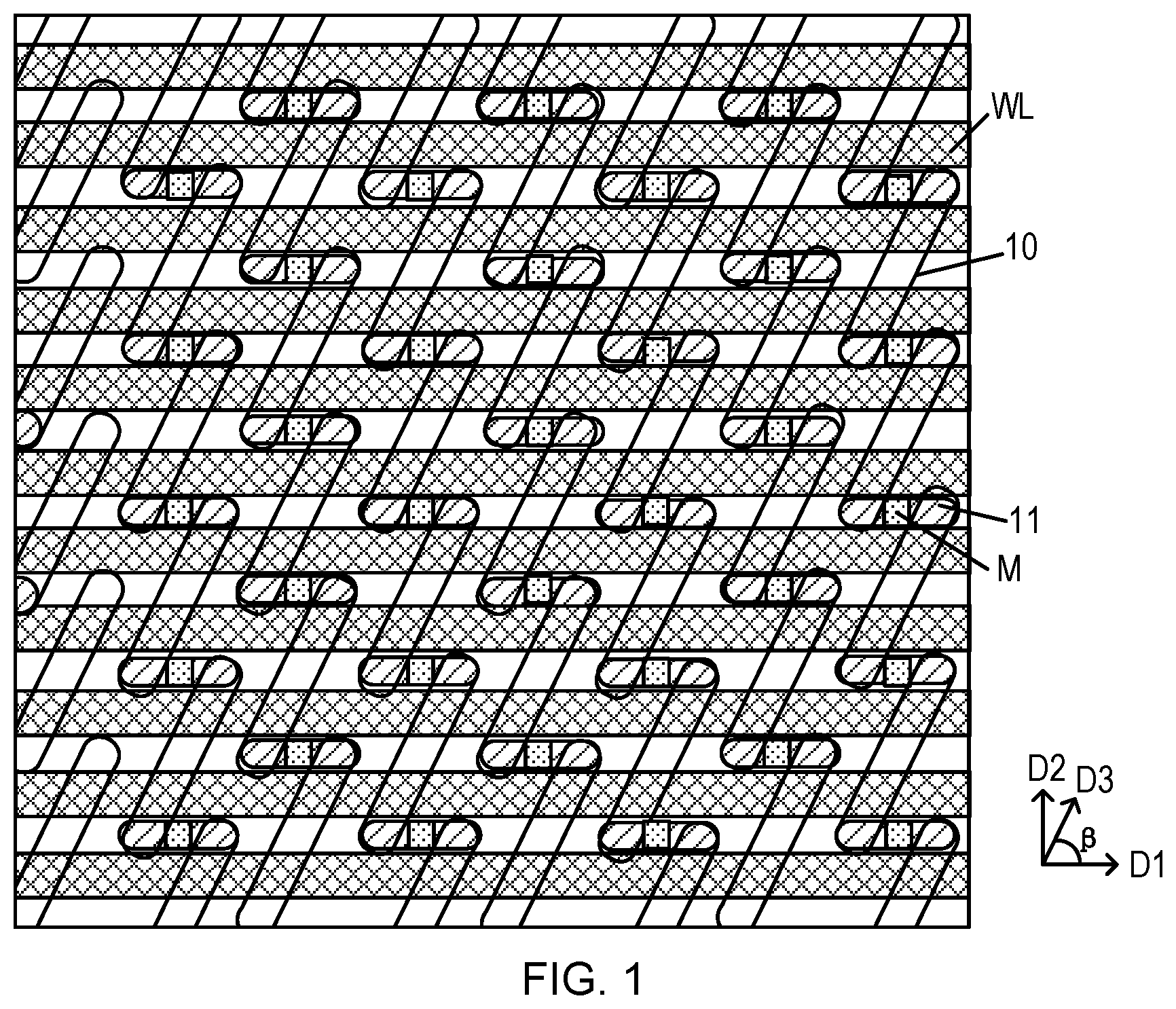 Patent US11805701 — Memory and forming methods and control methods thereof — Figure 1