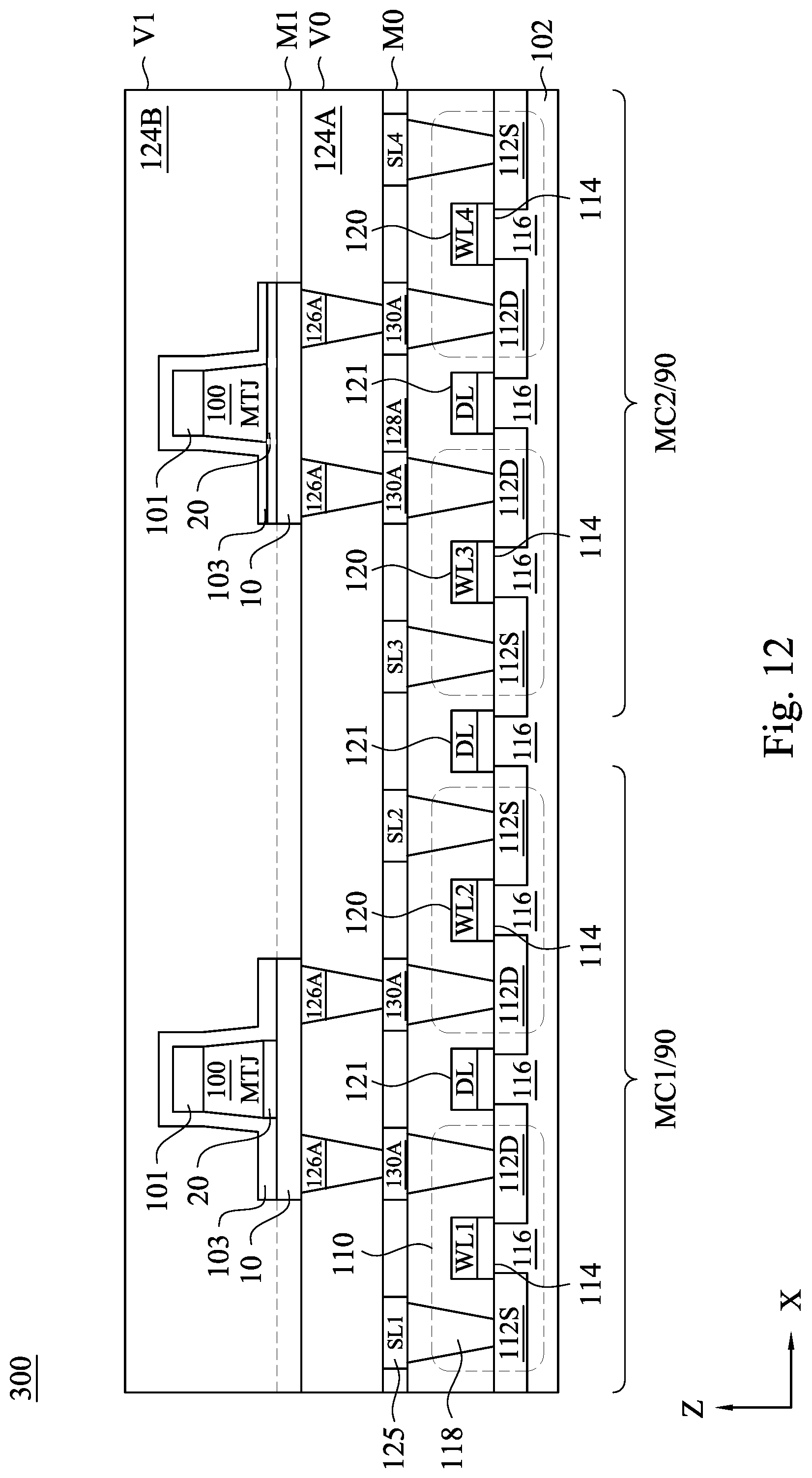 Patent US11805705 Figure 11 – Strained ferromagnetic hall metal SOT layer