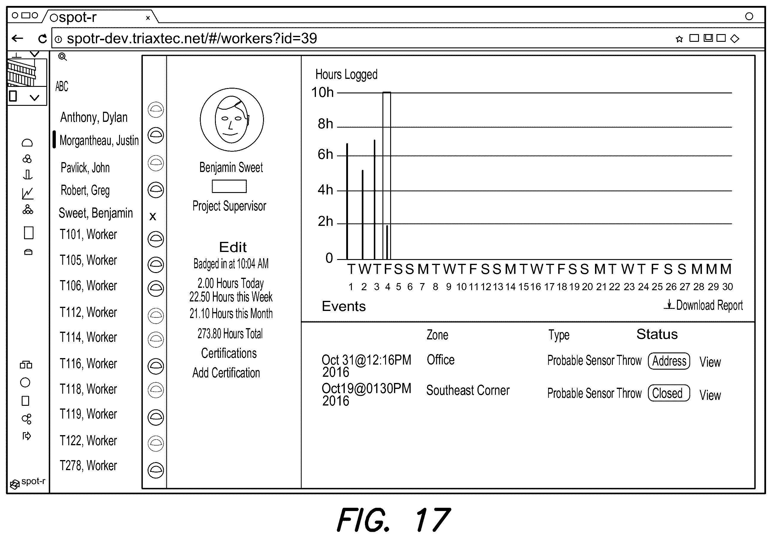 Patent US11810032 Figure 18 – Systems and methods for low-energy wireless applications using networked wearable sensors