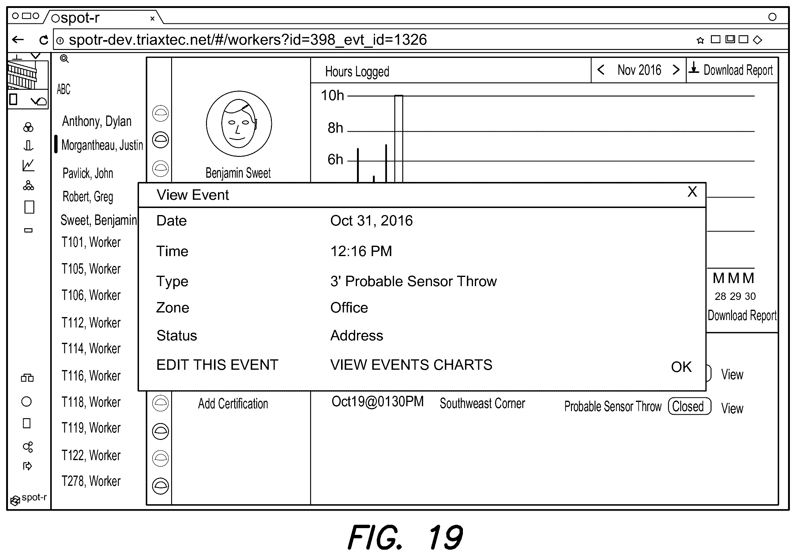 Patent US11810032 Figure 20 – Systems and methods for low-energy wireless applications using networked wearable sensors