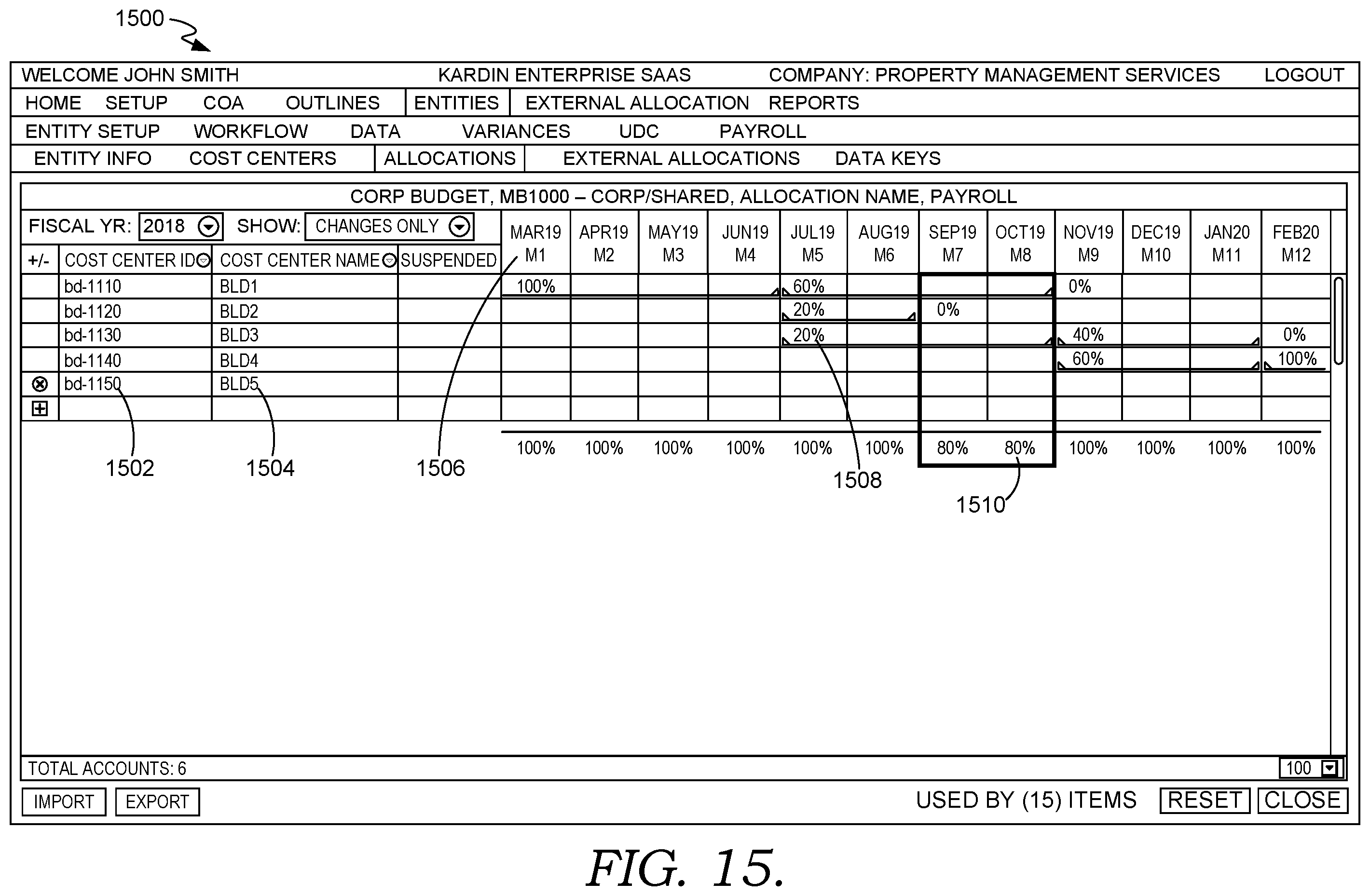 Patent US11810034 Figure 16 – Variable resource allocation