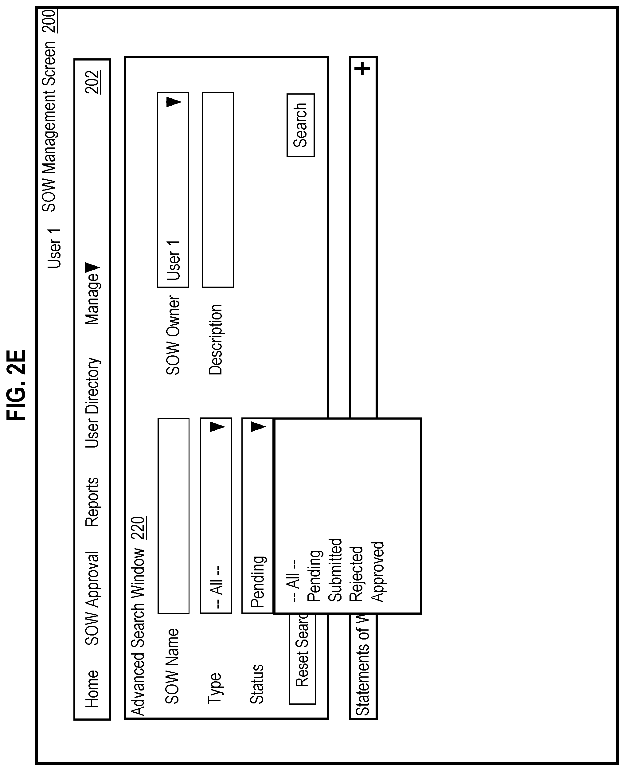 Patent US11810036 Figure 11 – Creating and managing statements of work