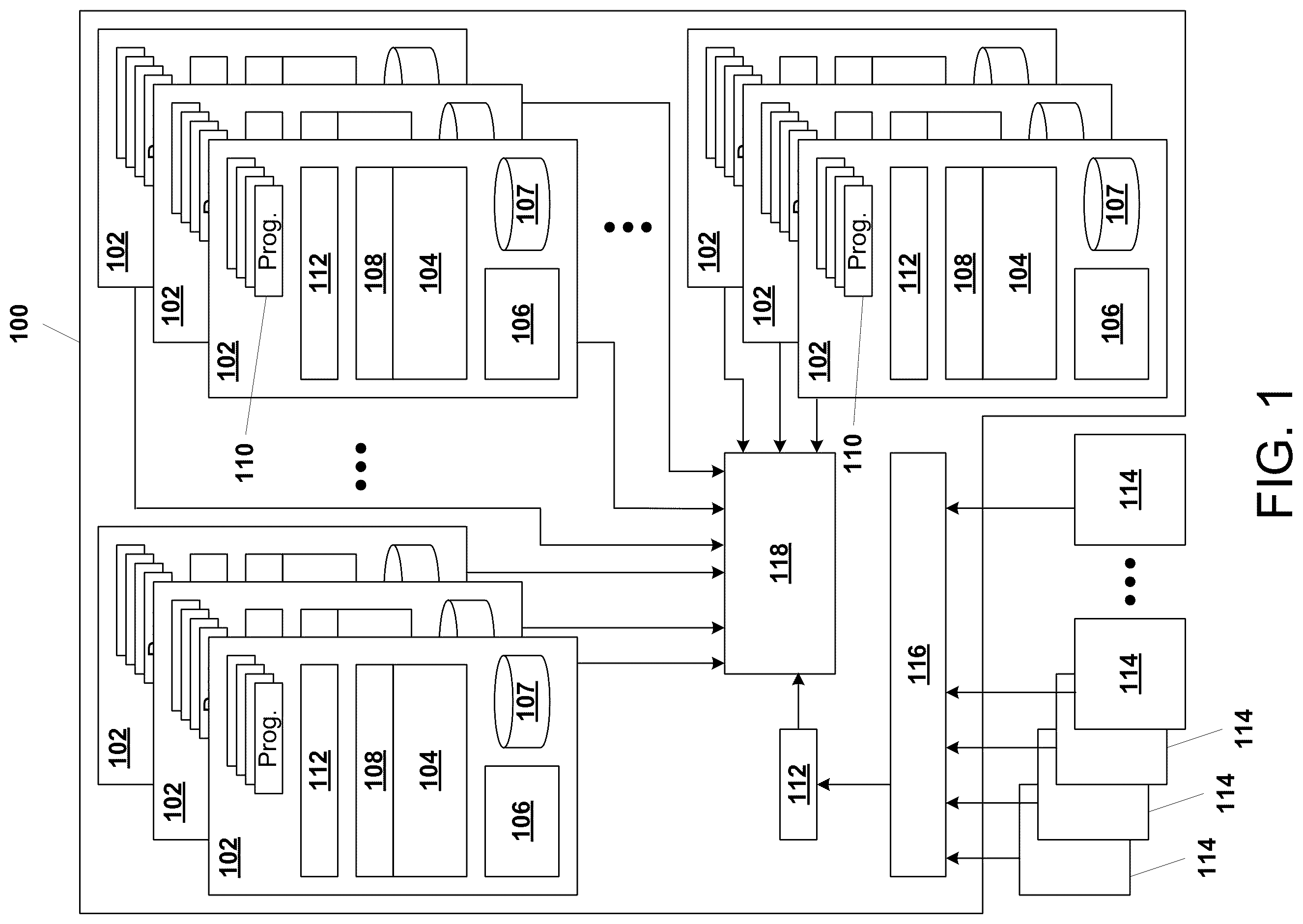Patent US11810039 — Enterprise-level security method and system — Figure 1