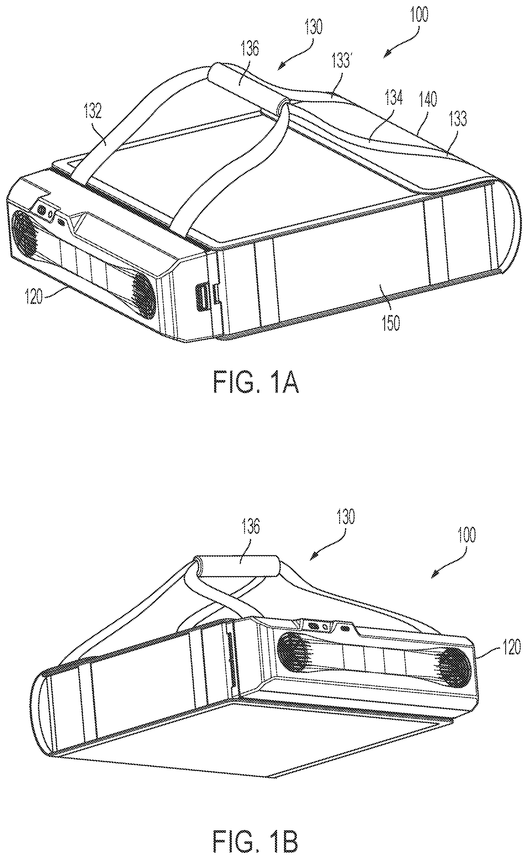 Patent US11810046 Figure 1 – Methods, systems, and devices for portable environment controlled containers