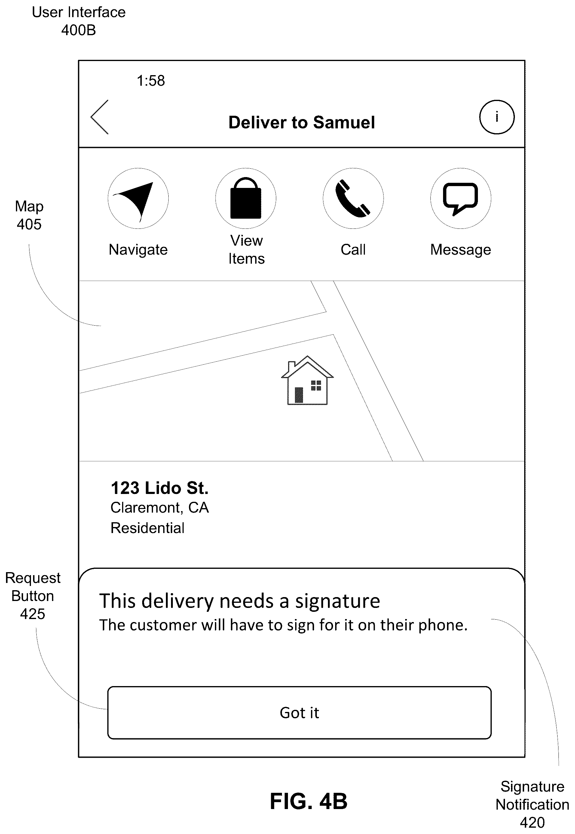 Patent US11810047 Figure 6 – Certified deliveries of high-value items