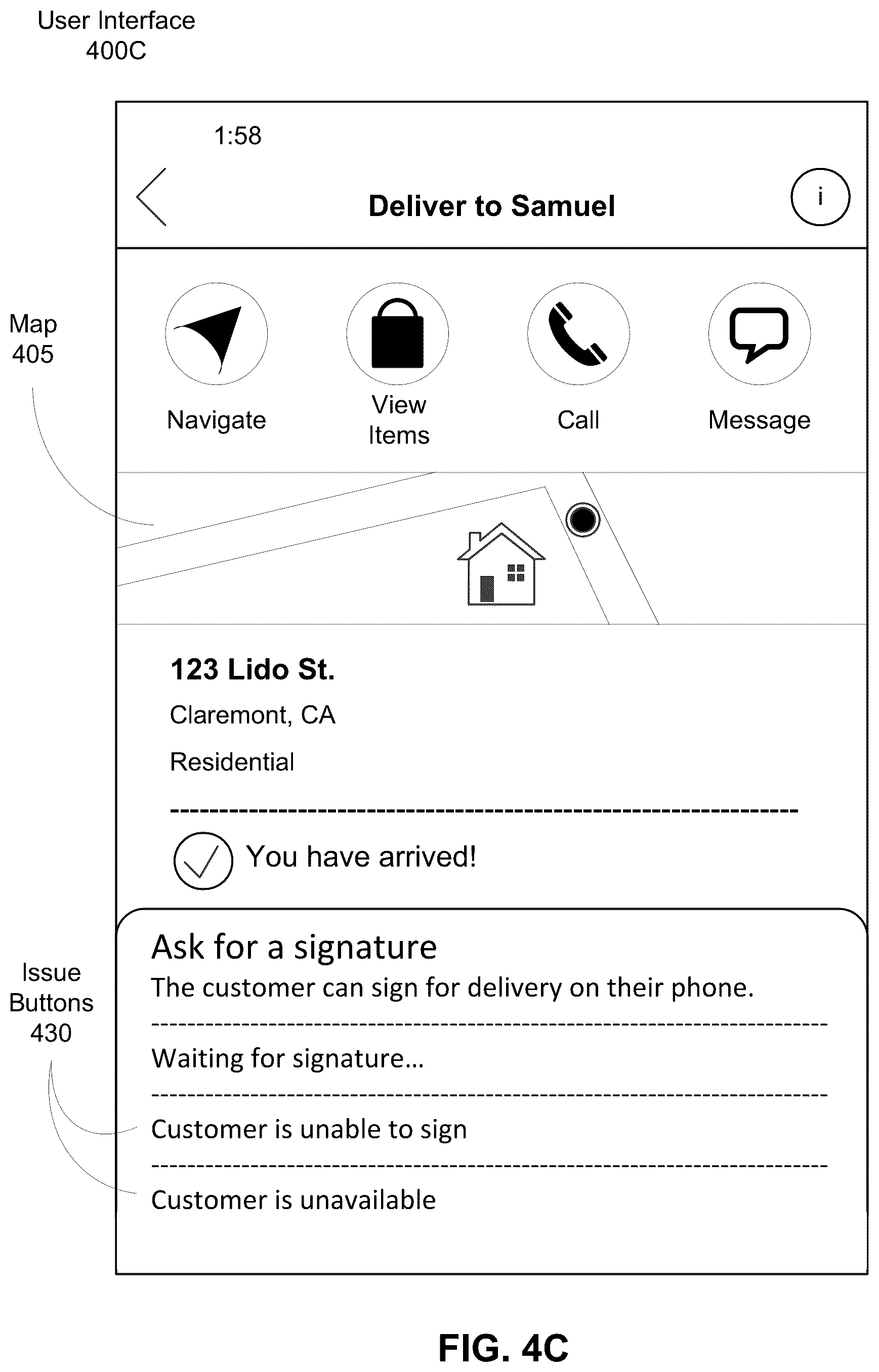 Patent US11810047 Figure 7 – Certified deliveries of high-value items