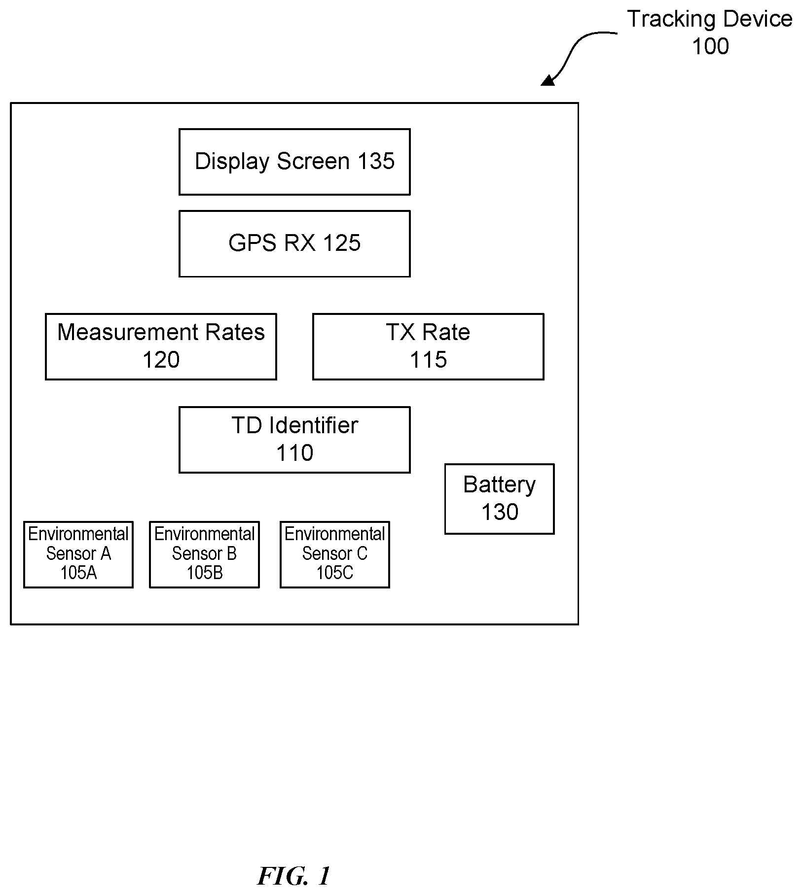 Patent US11810051 Figure 1 – Package tracking