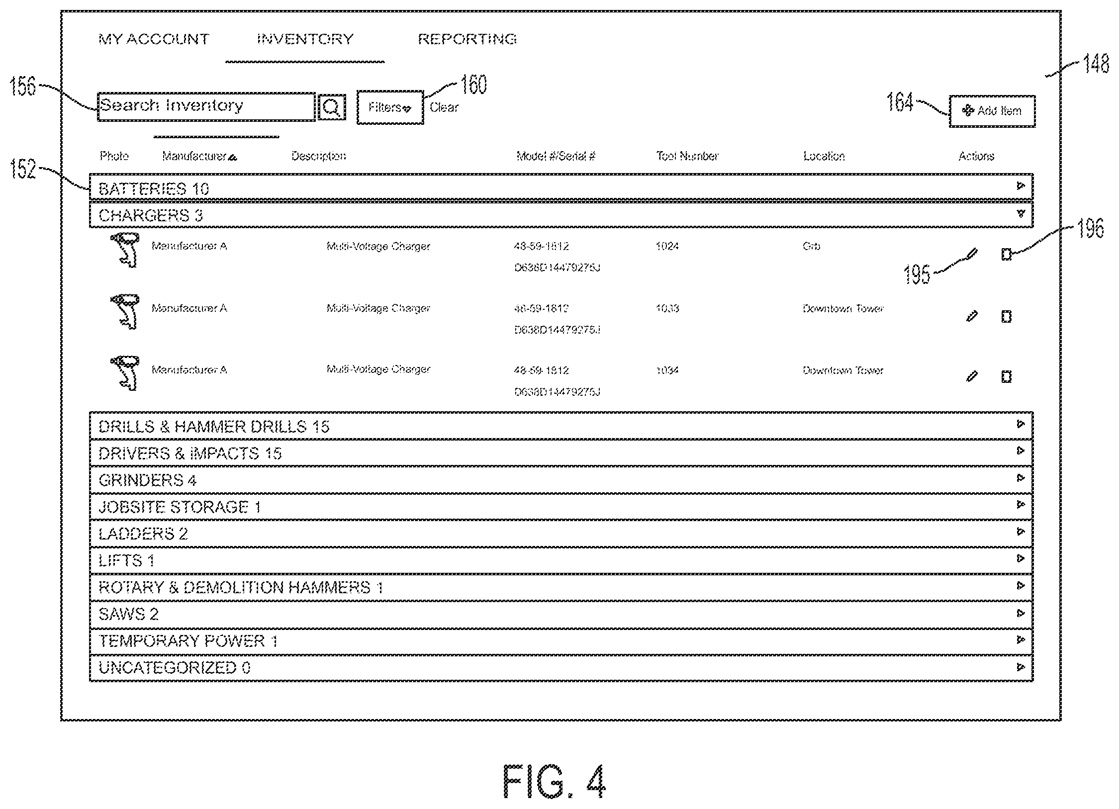 Patent US11810063 Figure 4 – Power tool communication system