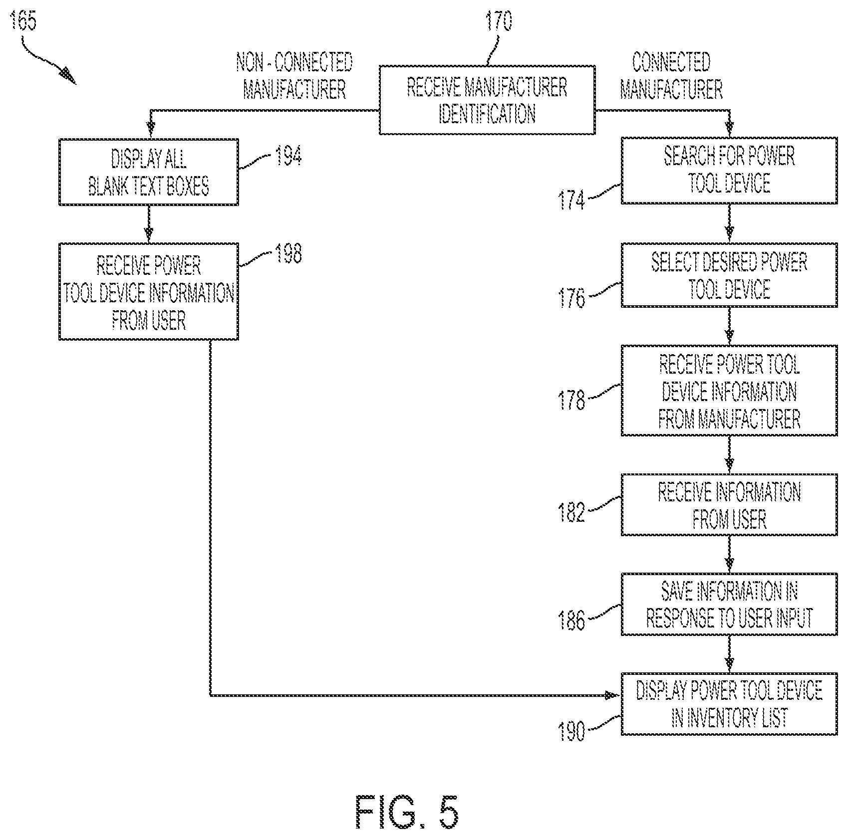 Patent US11810063 Figure 5 – Power tool communication system