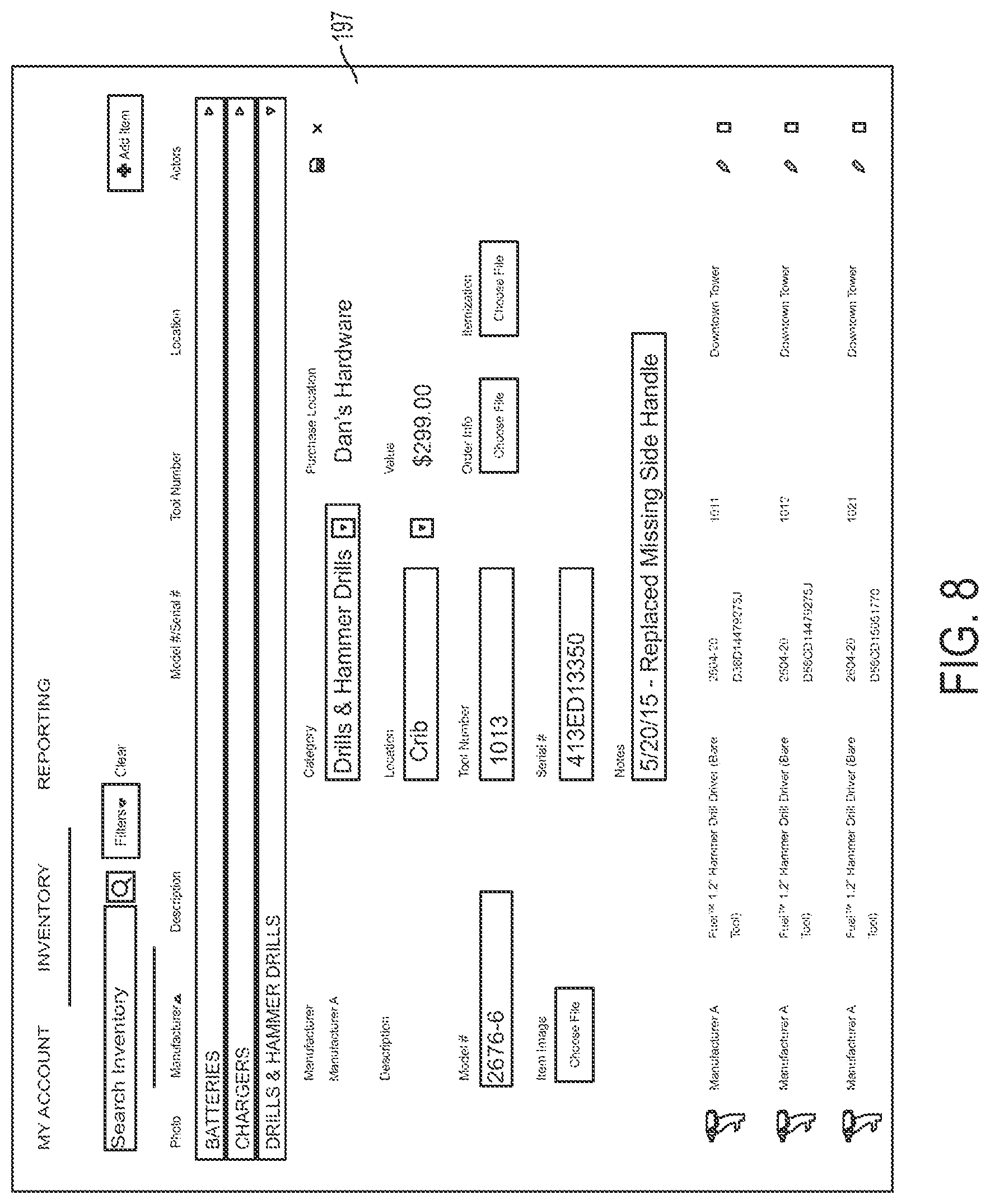 Patent US11810063 Figure 9 – Power tool communication system