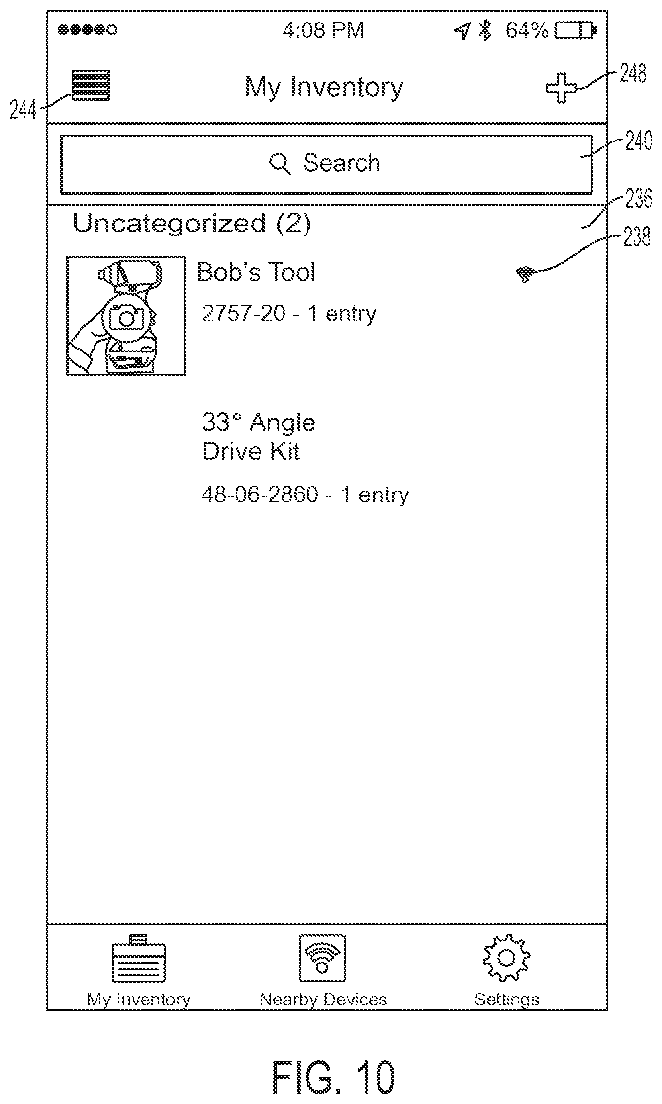 Patent US11810063 Figure 11 – Power tool communication system