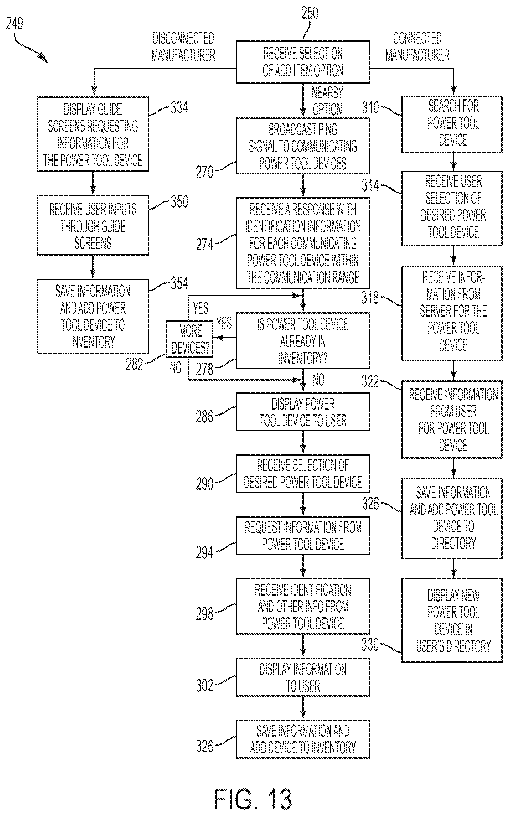 Patent US11810063 Figure 14 – Power tool communication system
