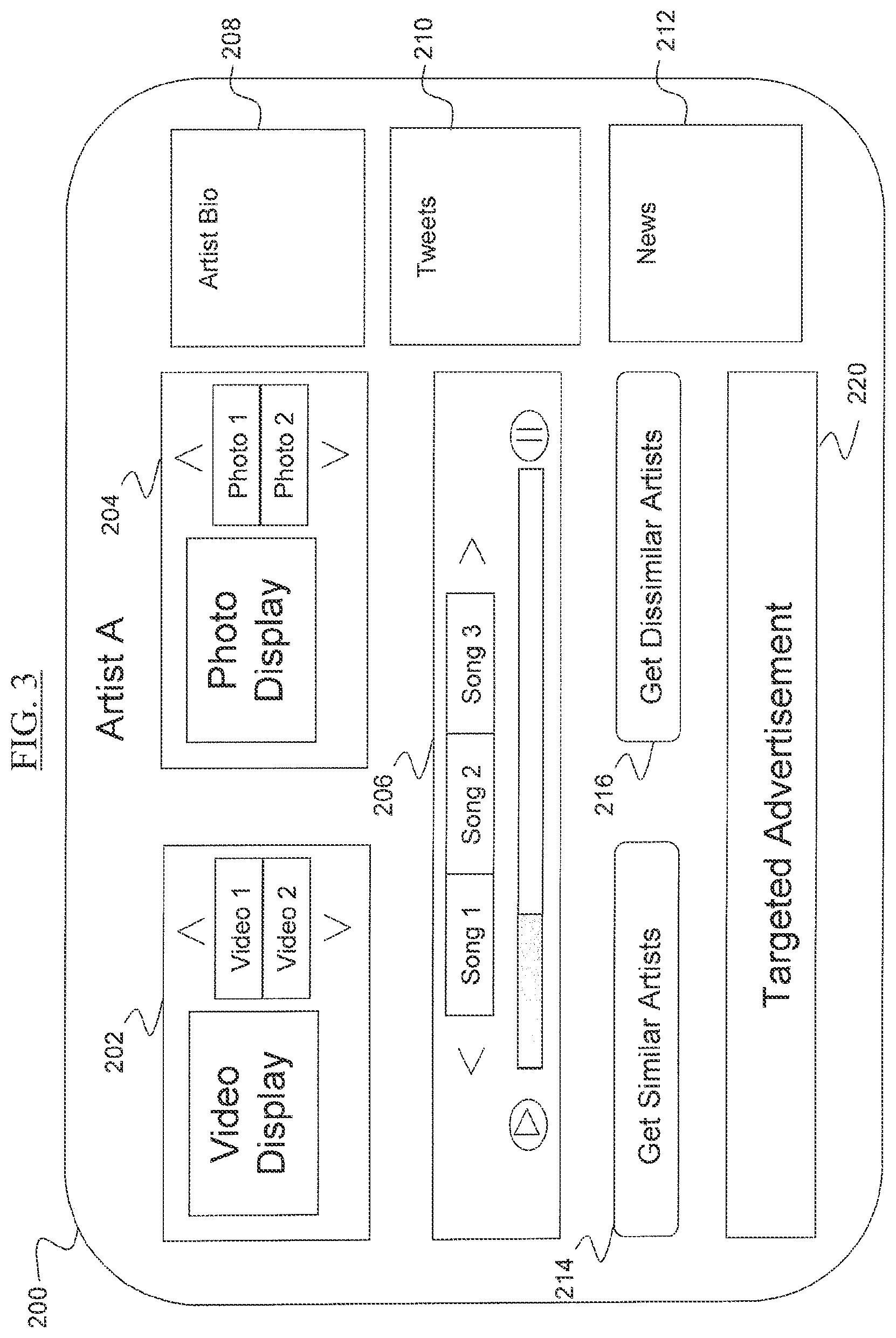 Patent US11810133 Figure 8 – Systems and methods for discovering artists