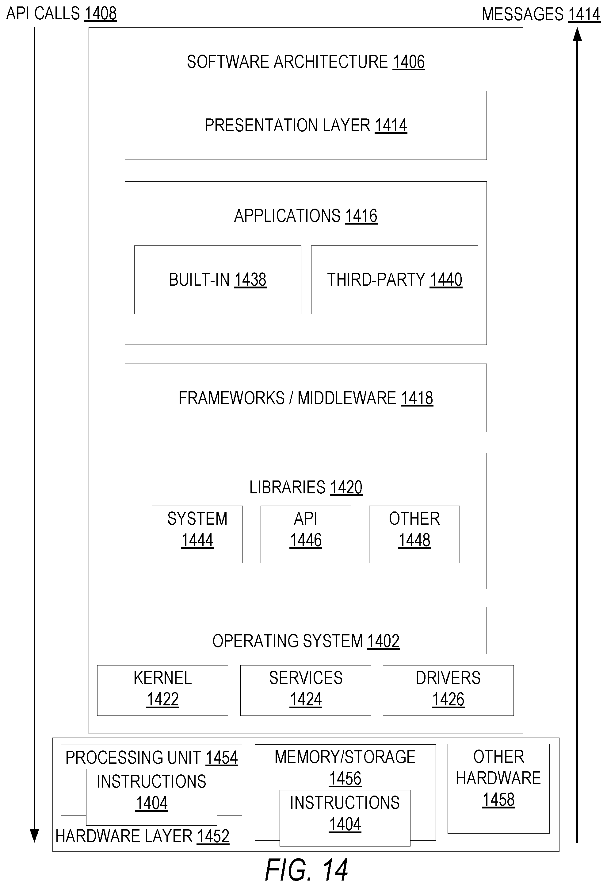 Patent US11810169 Figure 15 – Virtual currency in a native application environment