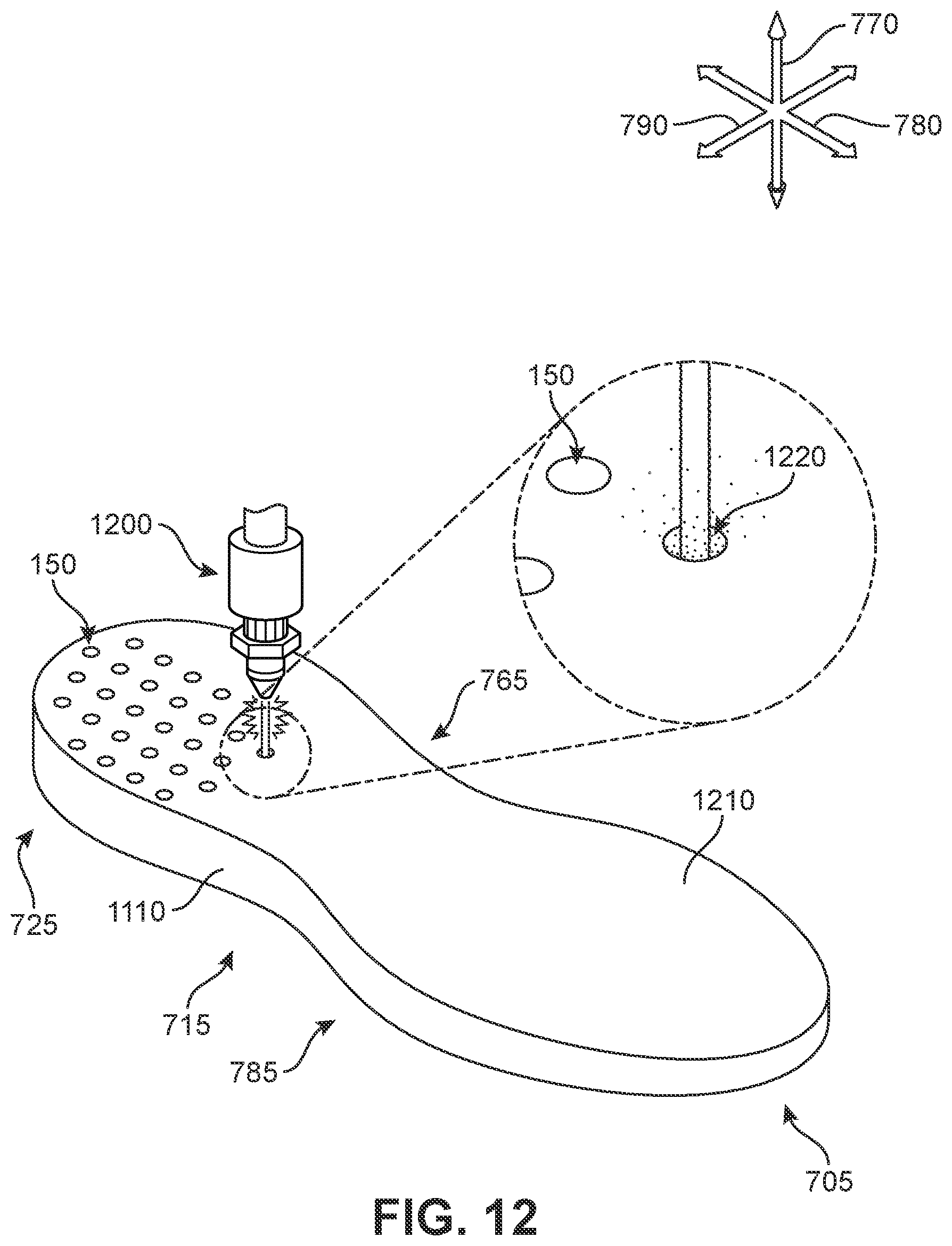 Patent US11810172 Figure 11 – System for customizing heel cushioning in articles of footwear