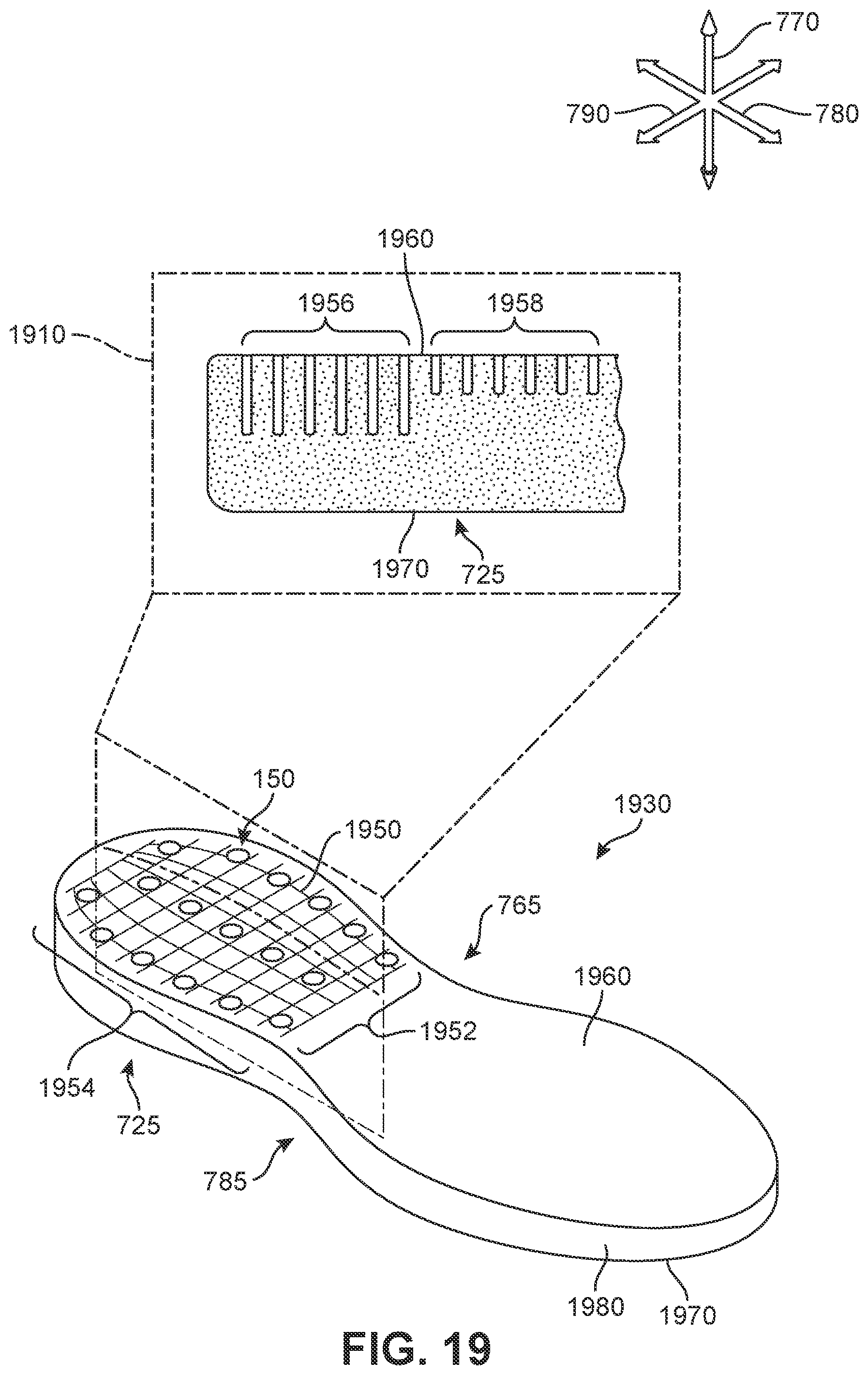 Patent US11810172 Figure 18 – System for customizing heel cushioning in articles of footwear