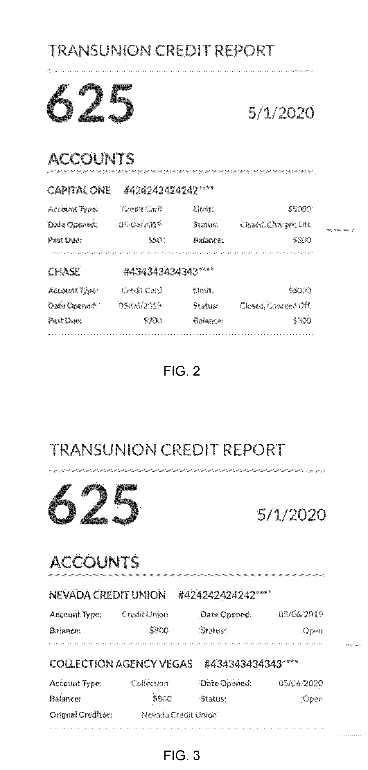 Patent US11810188 Figure 3 – Electronic identification and reporting of errors in credit reports
