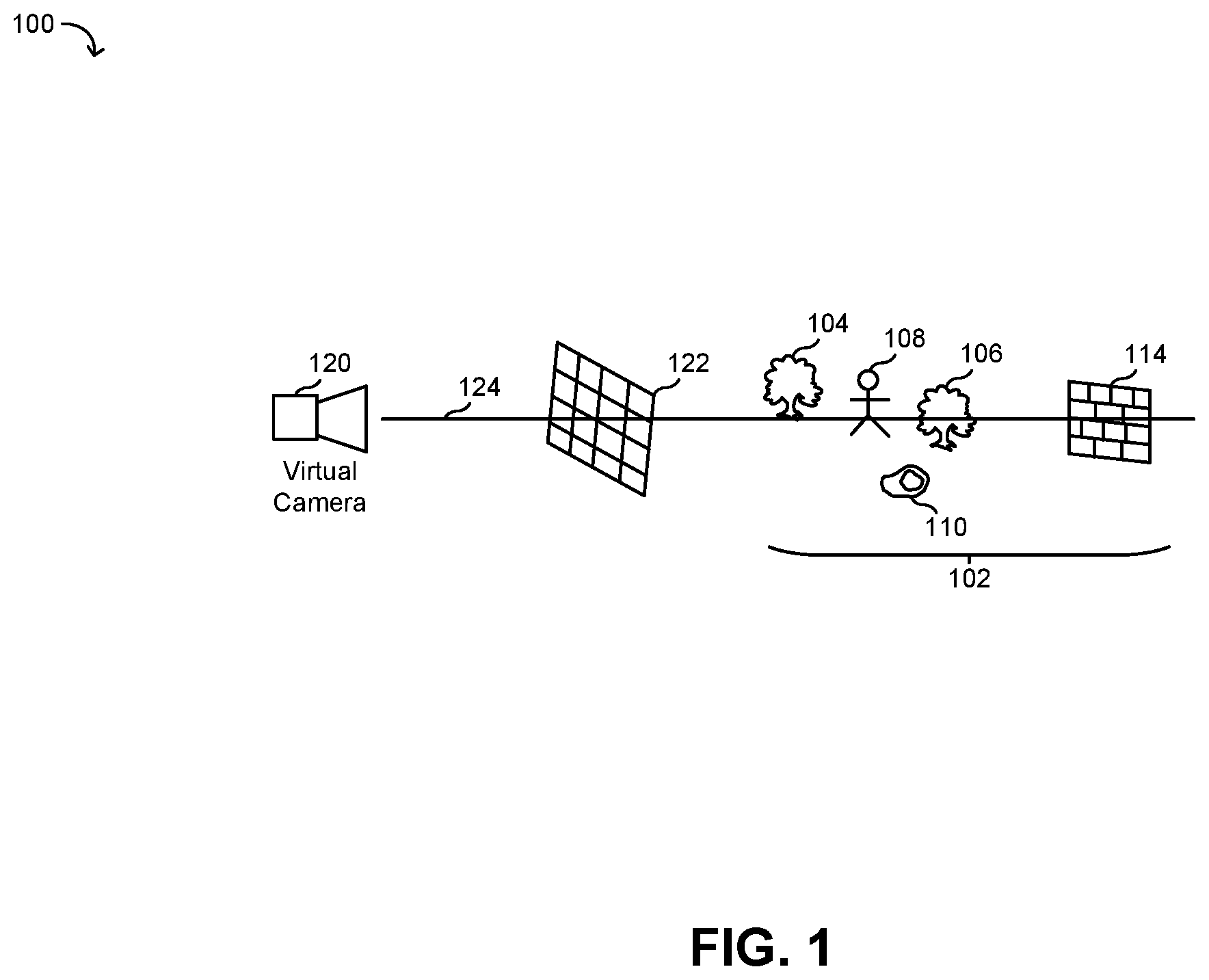 Patent US11810248 Figure 1 – Method for processing image data to provide for soft shadow effects using shadow depth information