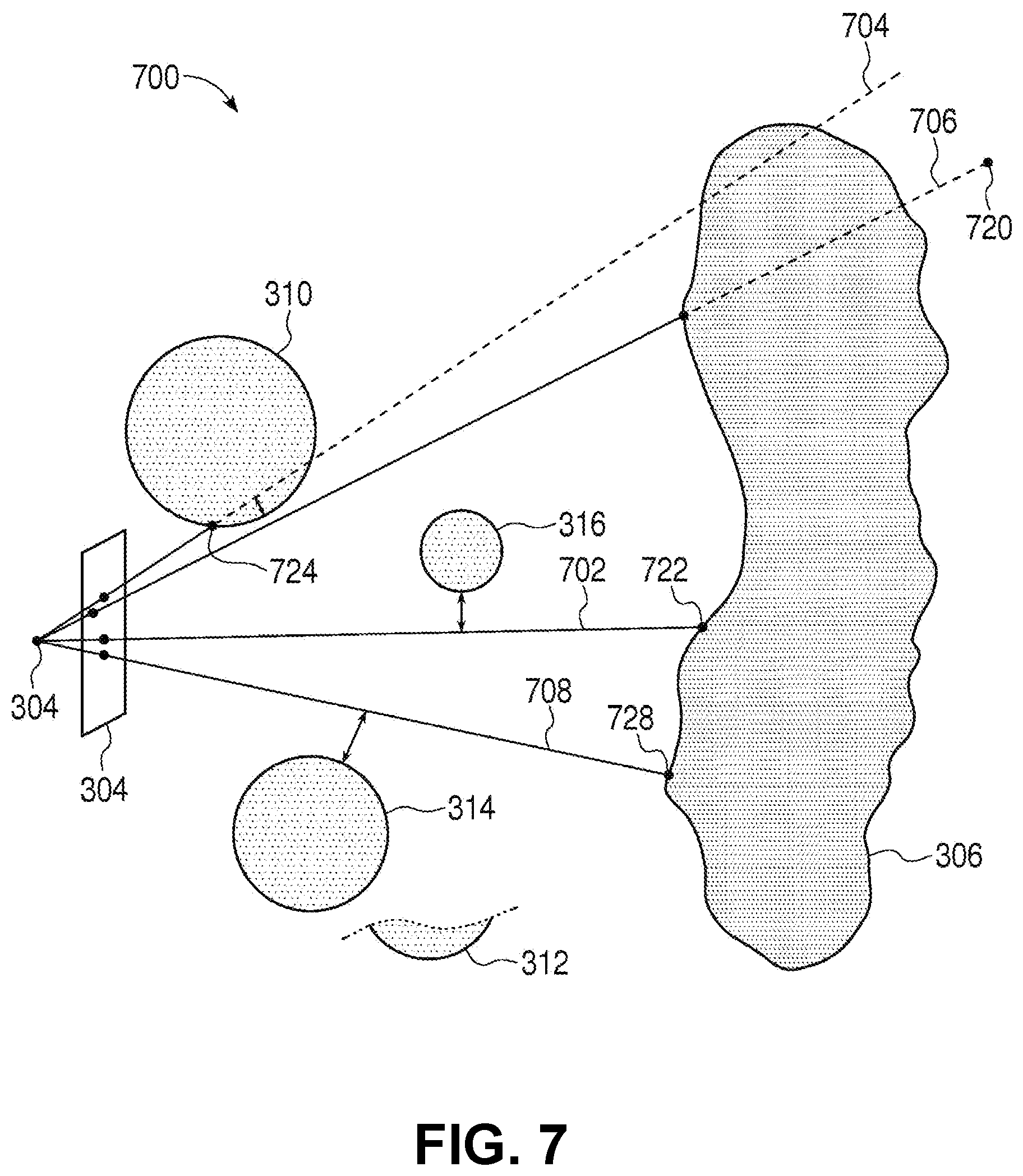 Patent US11810248 Figure 7 – Method for processing image data to provide for soft shadow effects using shadow depth information