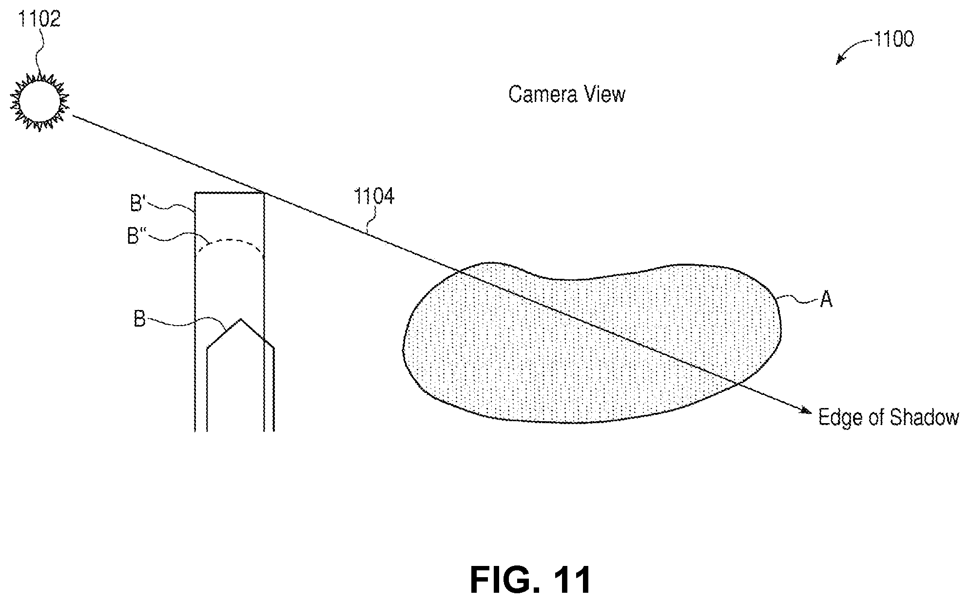 Patent US11810248 Figure 11 – Method for processing image data to provide for soft shadow effects using shadow depth information