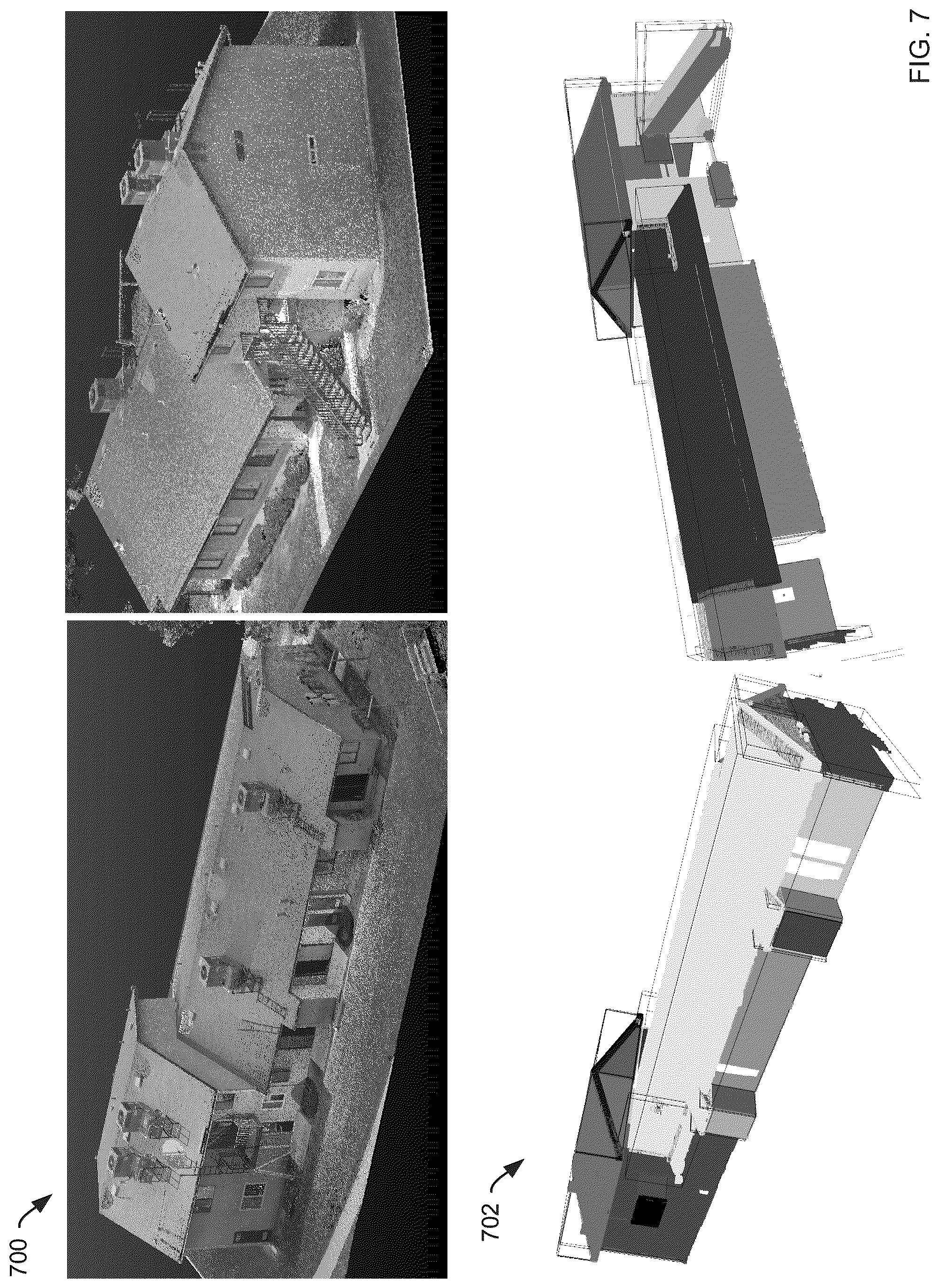 Patent US11810249 Figure 7 – 3D point cloud processing