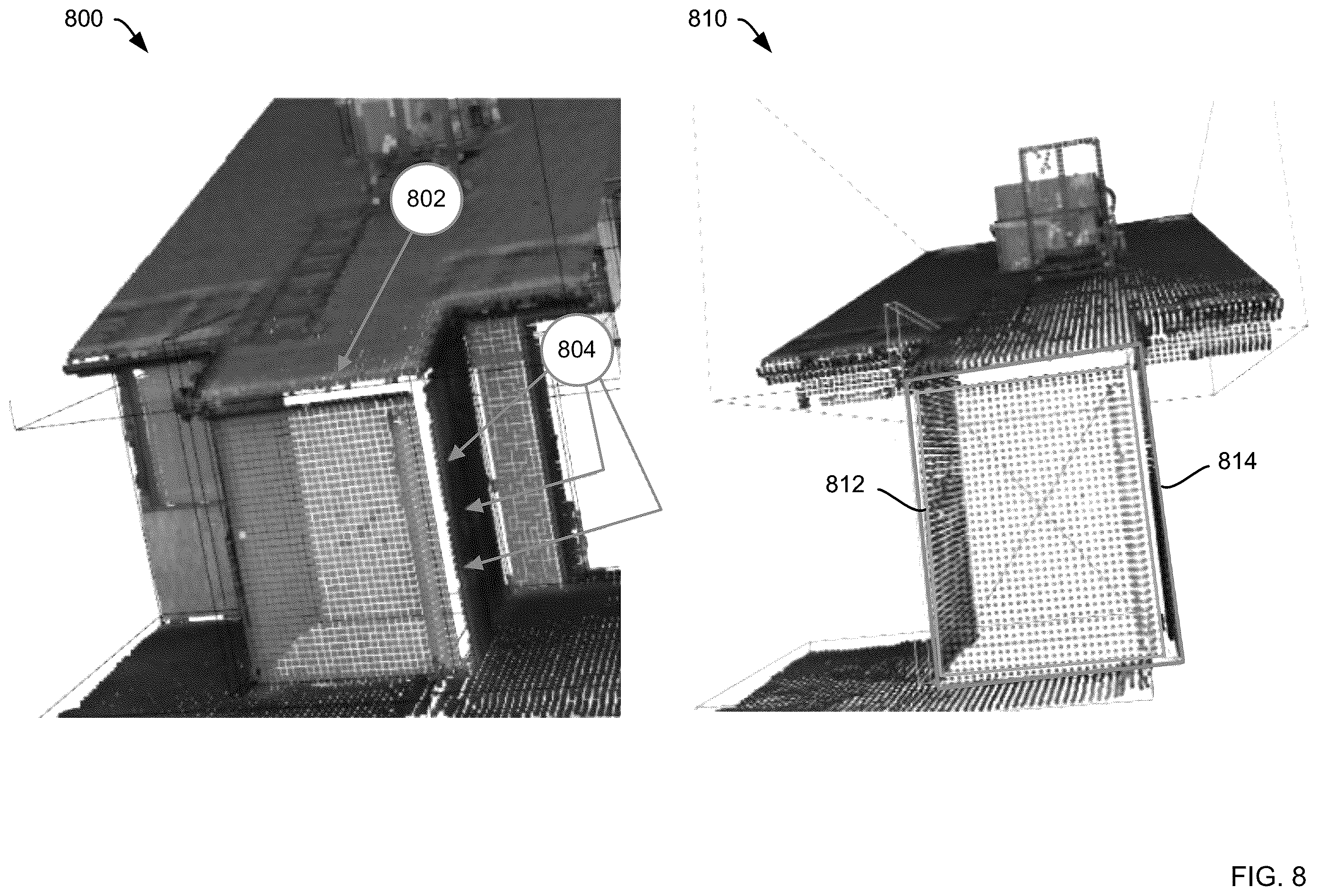 Patent US11810249 Figure 8 – 3D point cloud processing