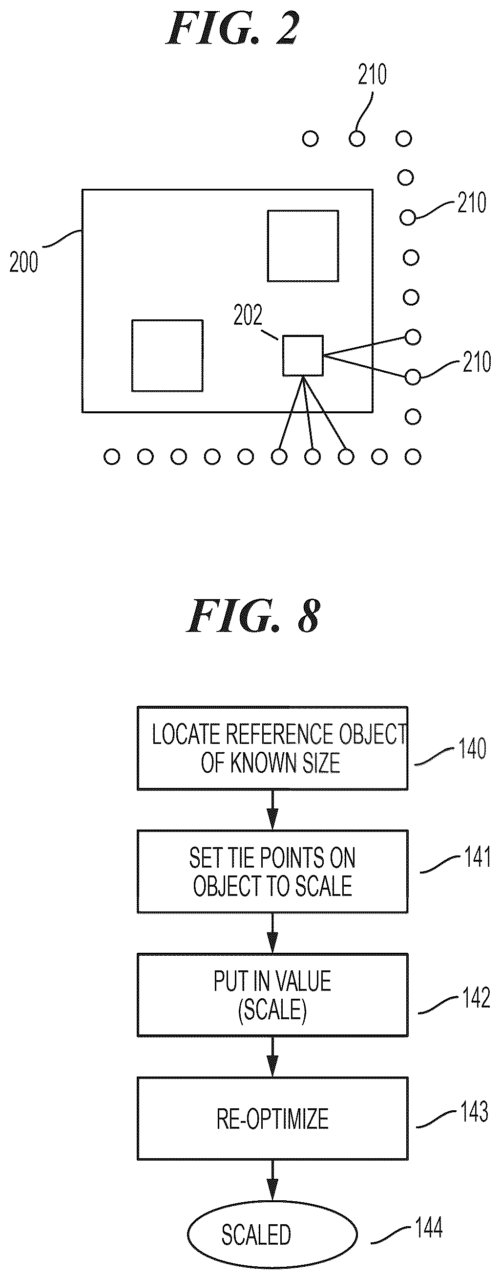 Patent US11810253 Figure 2 – System and process of transforming digital images with intersecting grid lines