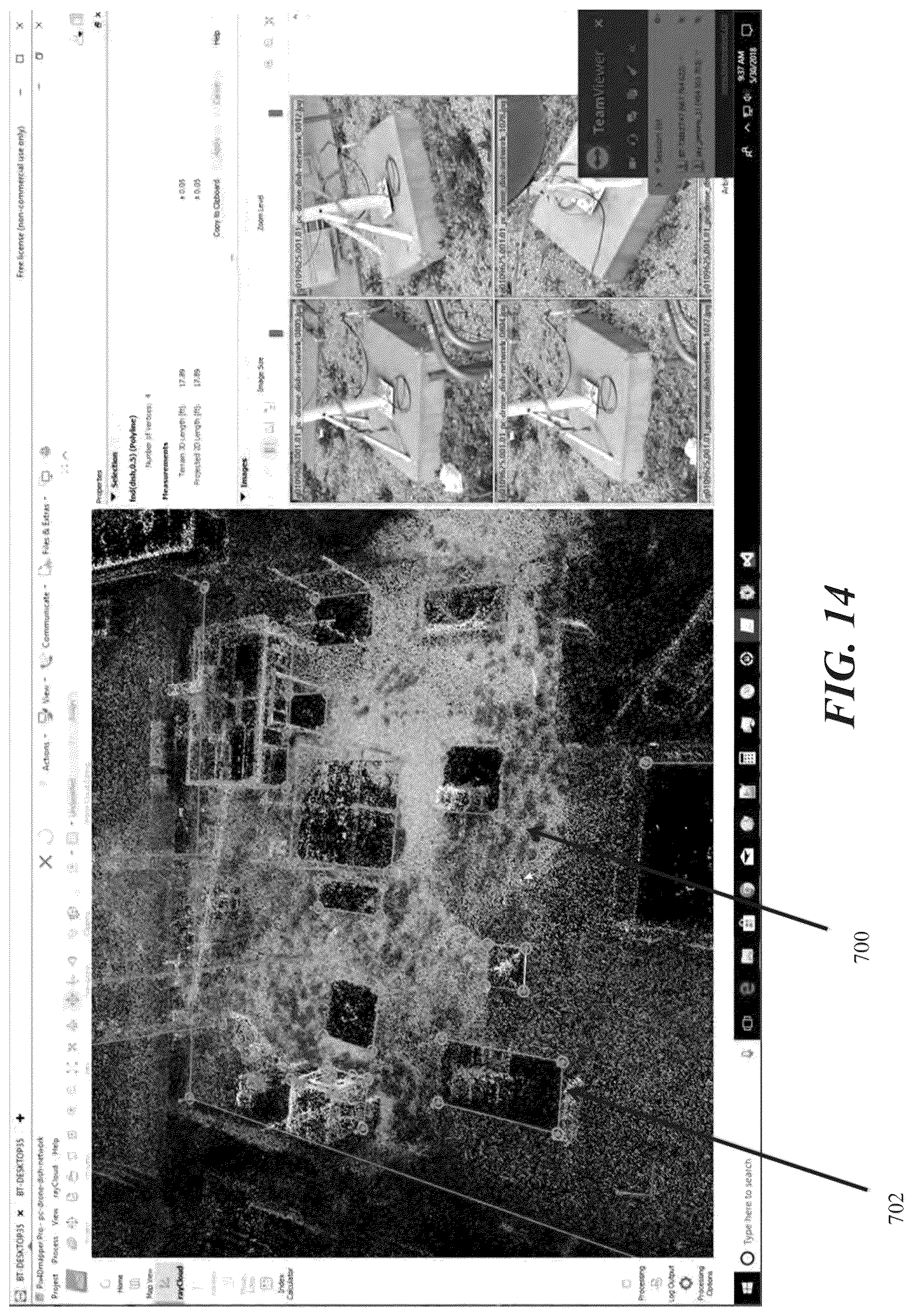 Patent US11810253 Figure 12 – System and process of transforming digital images with intersecting grid lines