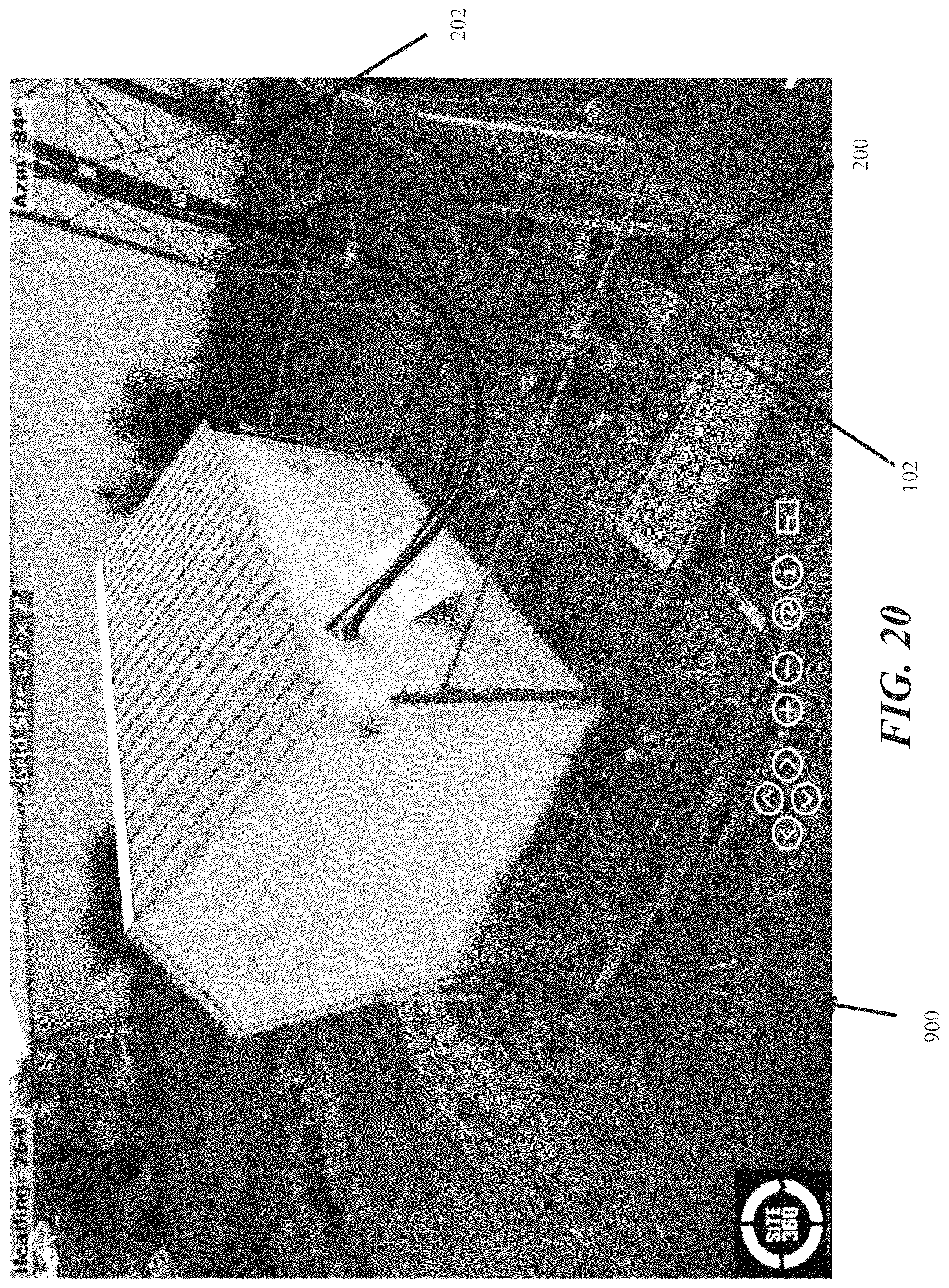 Patent US11810253 Figure 18 – System and process of transforming digital images with intersecting grid lines