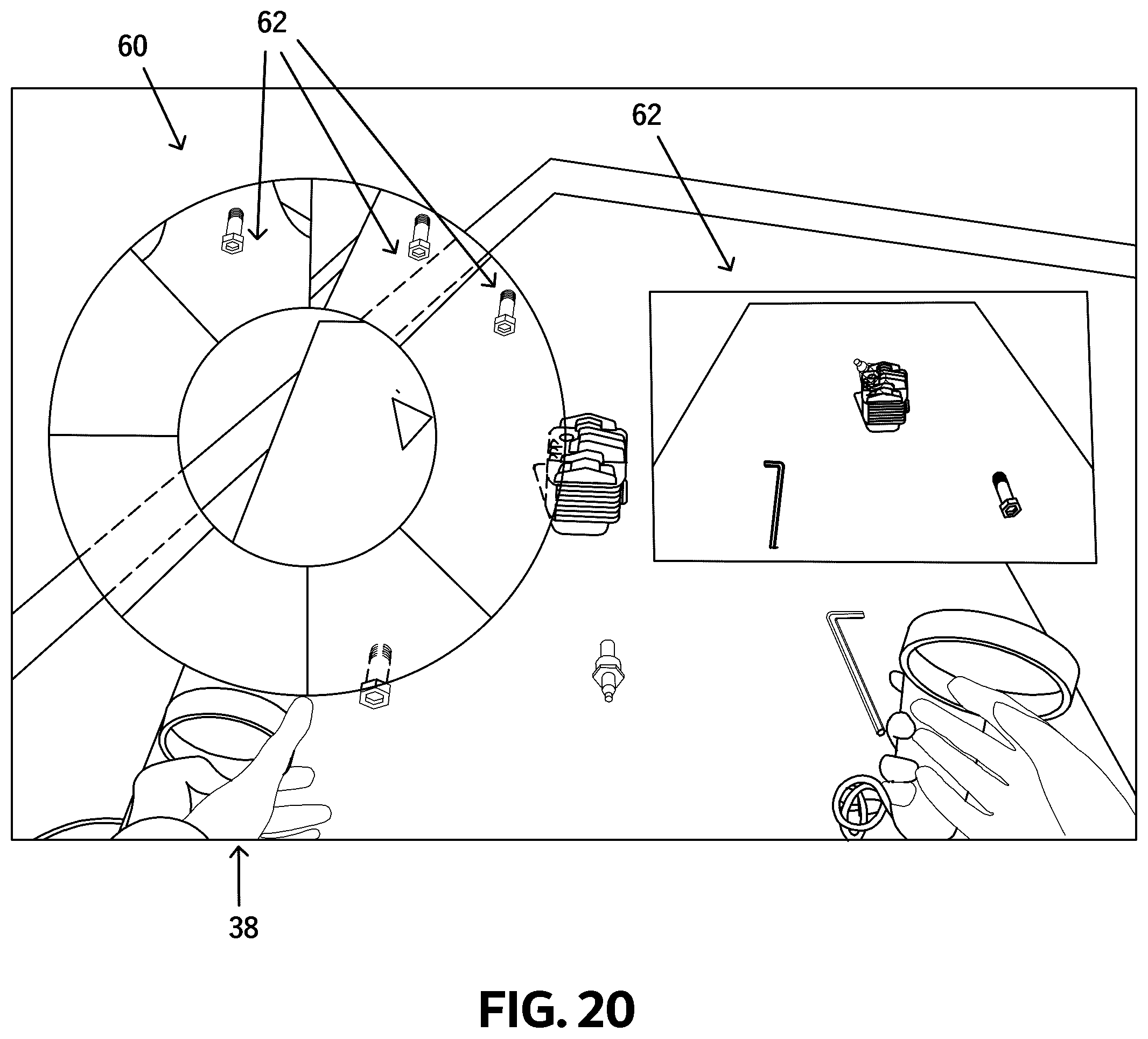 Patent US11810259 Figure 11 – System and method for generating asynchronous augmented reality instructions