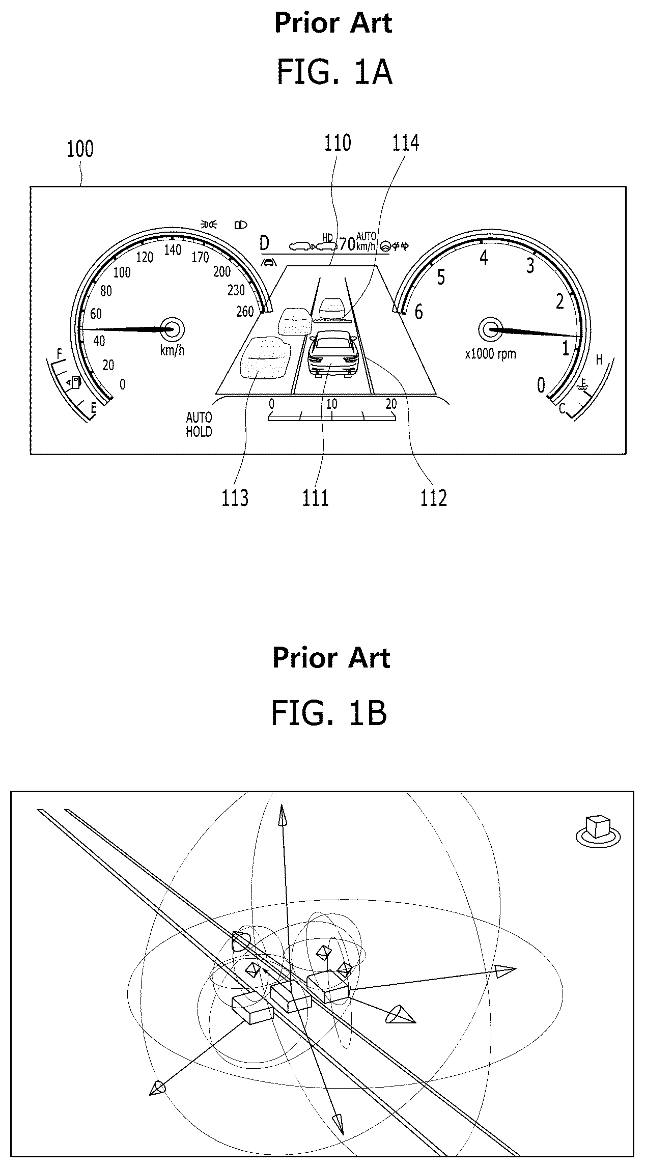 Patent US11810264 Figure 1 – Driving environment display device for vehicles and method of controlling the same