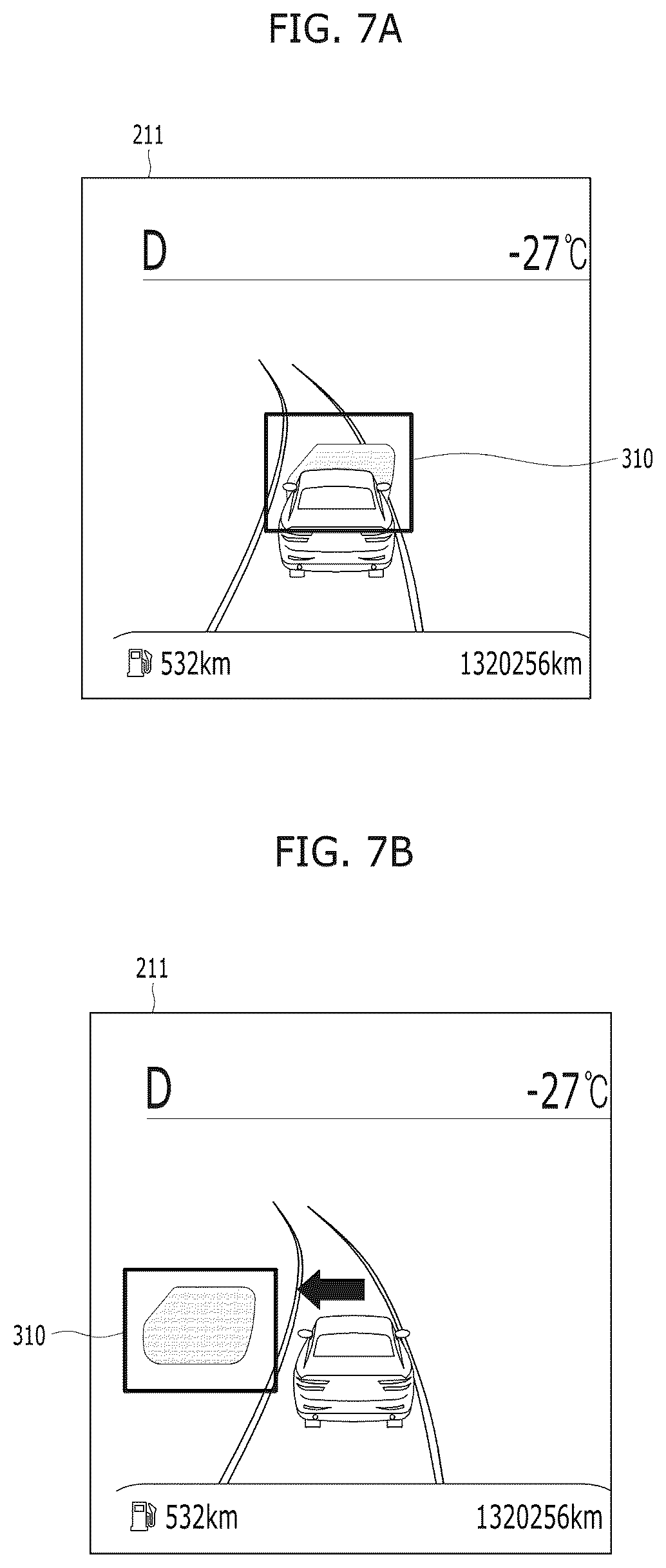 Patent US11810264 Figure 6 – Driving environment display device for vehicles and method of controlling the same