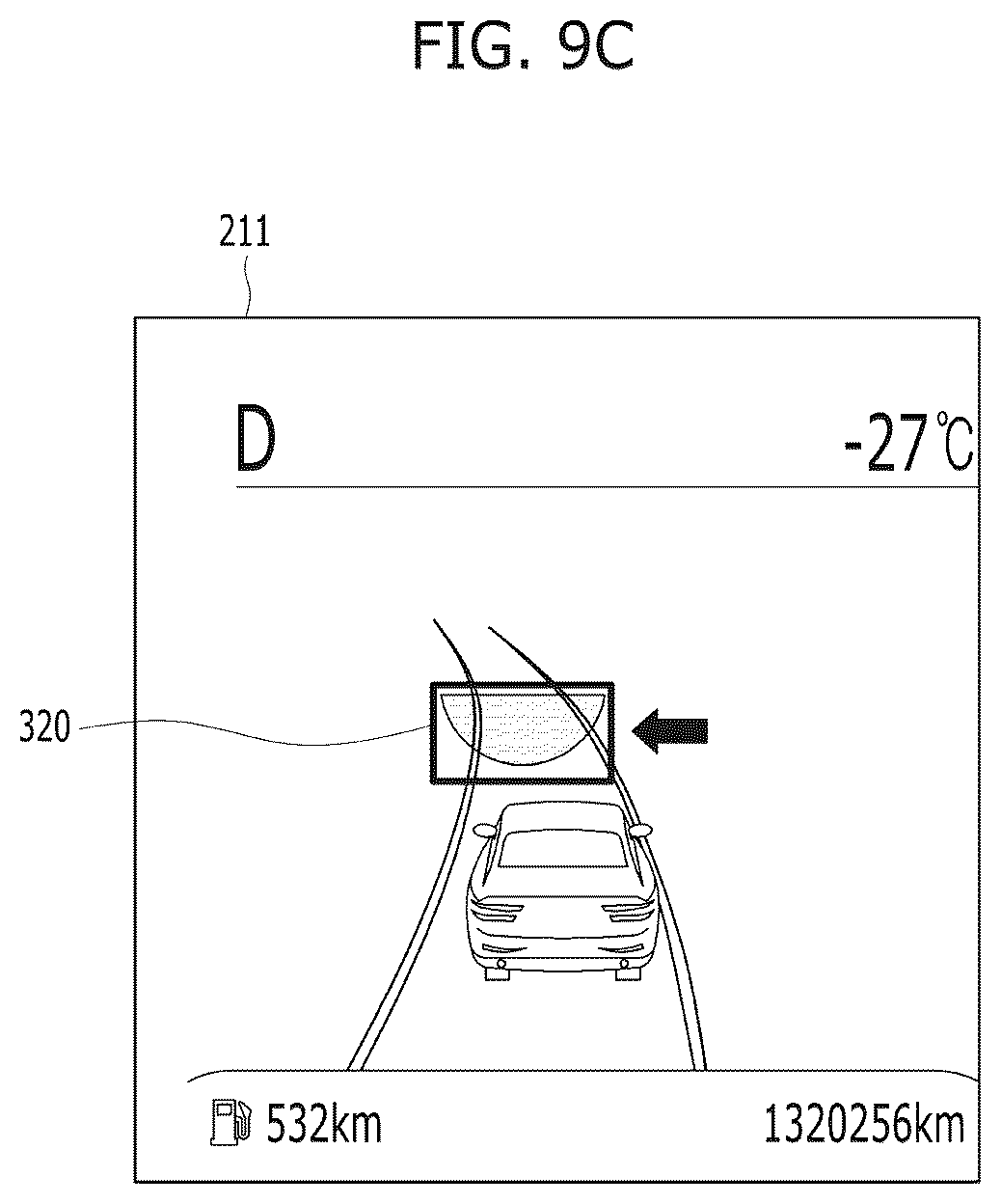 Patent US11810264 Figure 10 – Driving environment display device for vehicles and method of controlling the same
