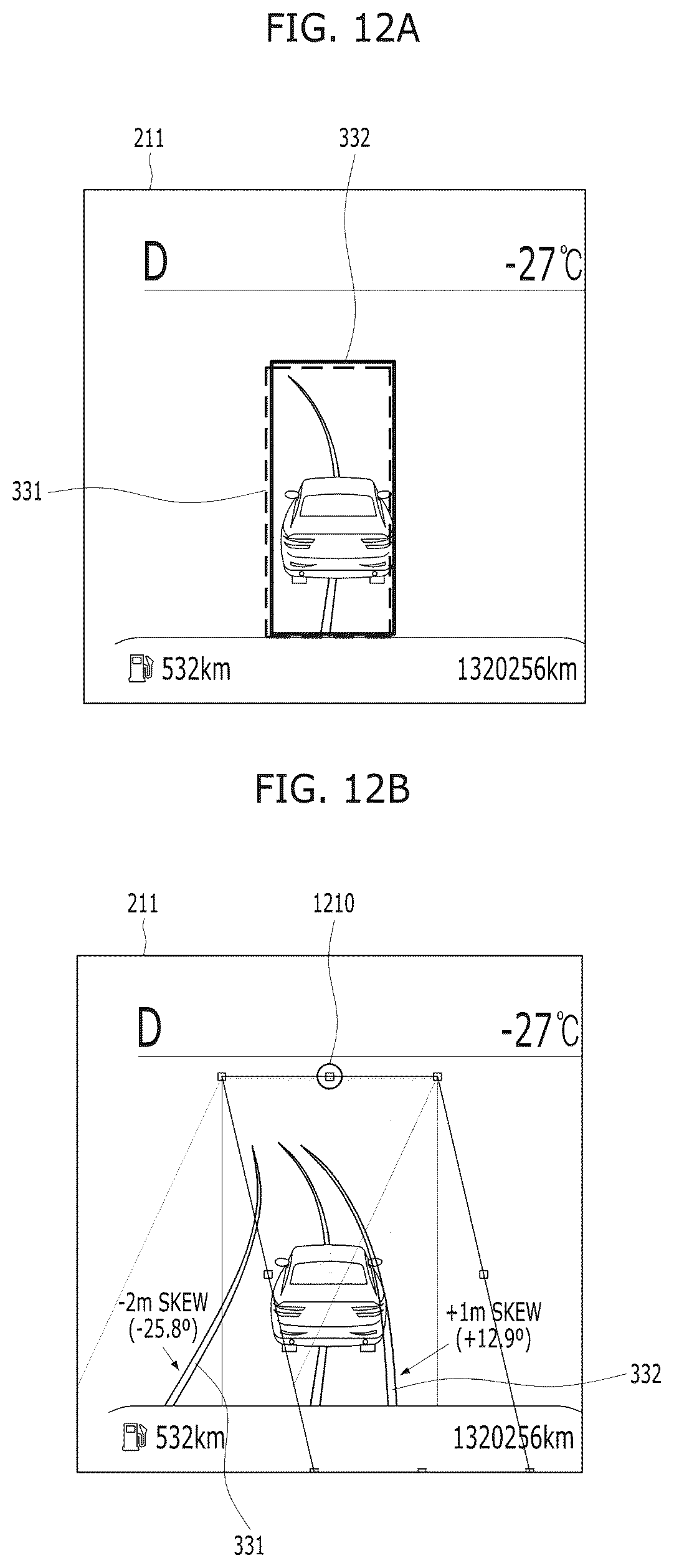 Patent US11810264 Figure 13 – Driving environment display device for vehicles and method of controlling the same
