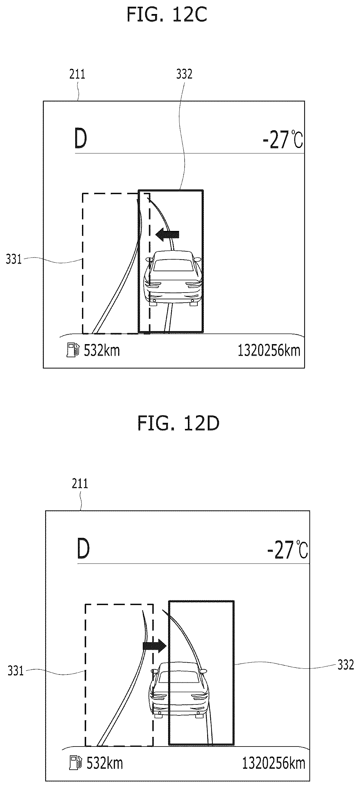 Patent US11810264 Figure 14 – Driving environment display device for vehicles and method of controlling the same