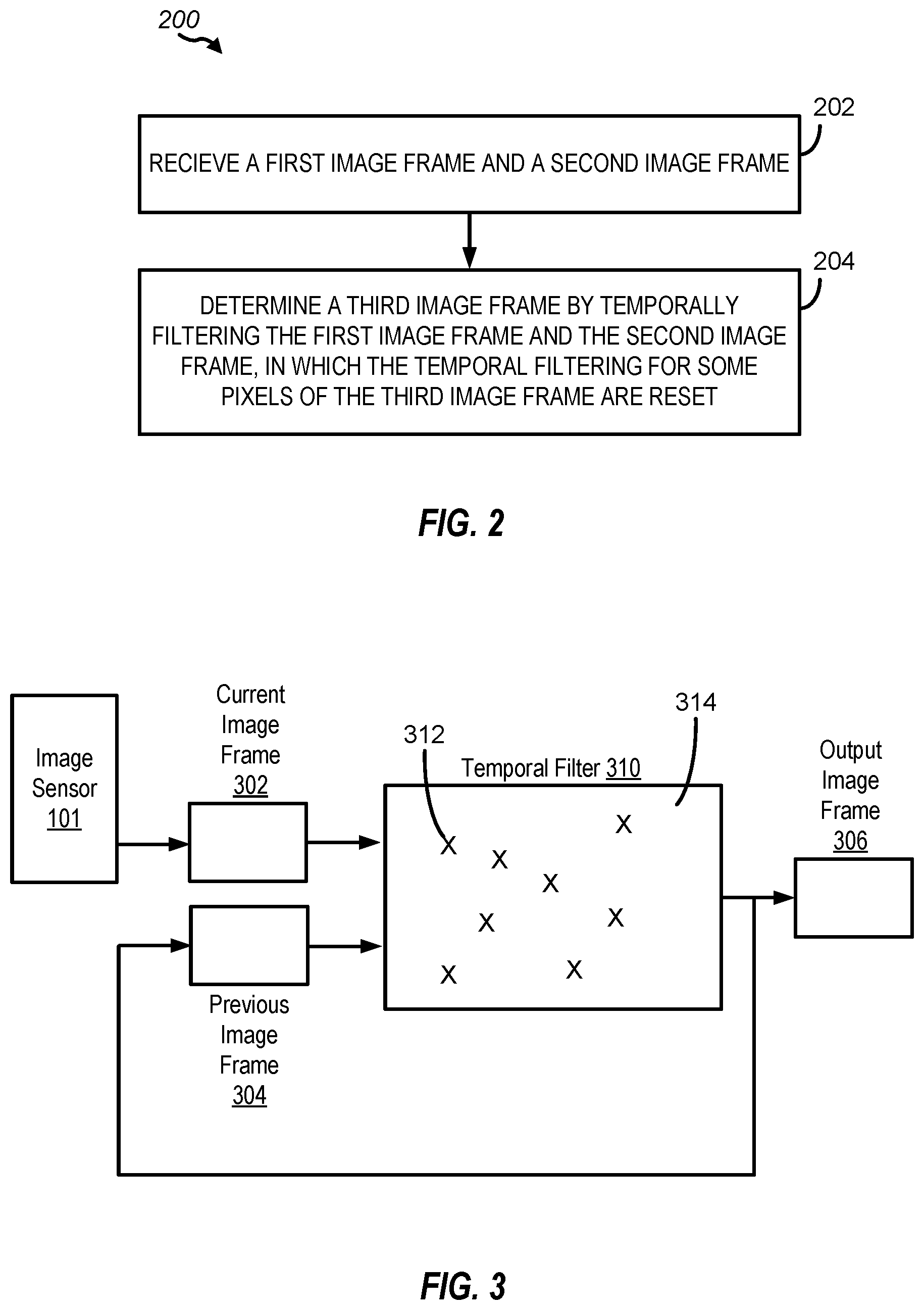 Patent US11810275 Figure 2 – Temporal filtering restart for improved scene integrity