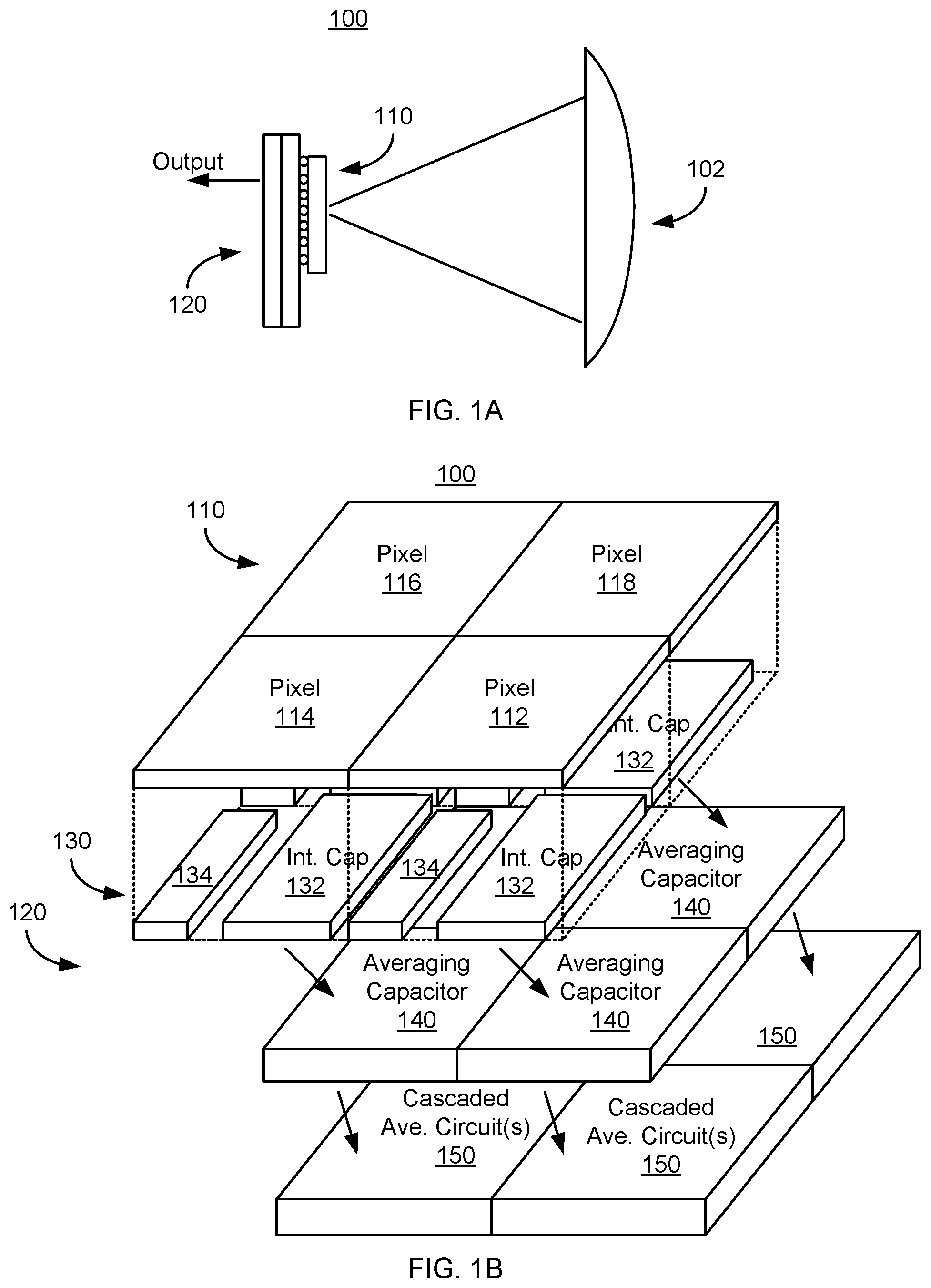 Patent US11810342 — High resolution fast framing infrared detection system — Figure 1